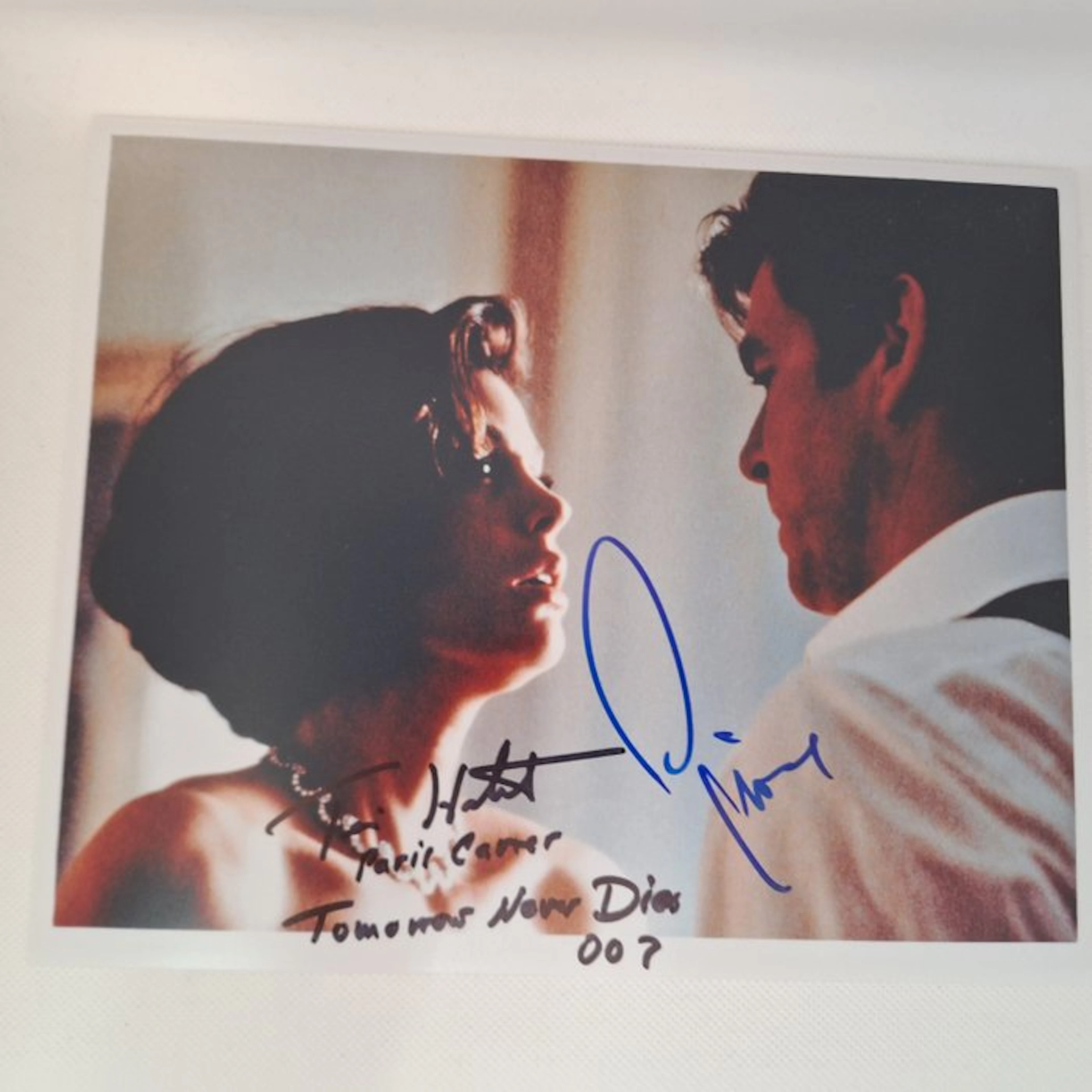 James Bond 007: Tomorrow Never Dies - Double signed by...