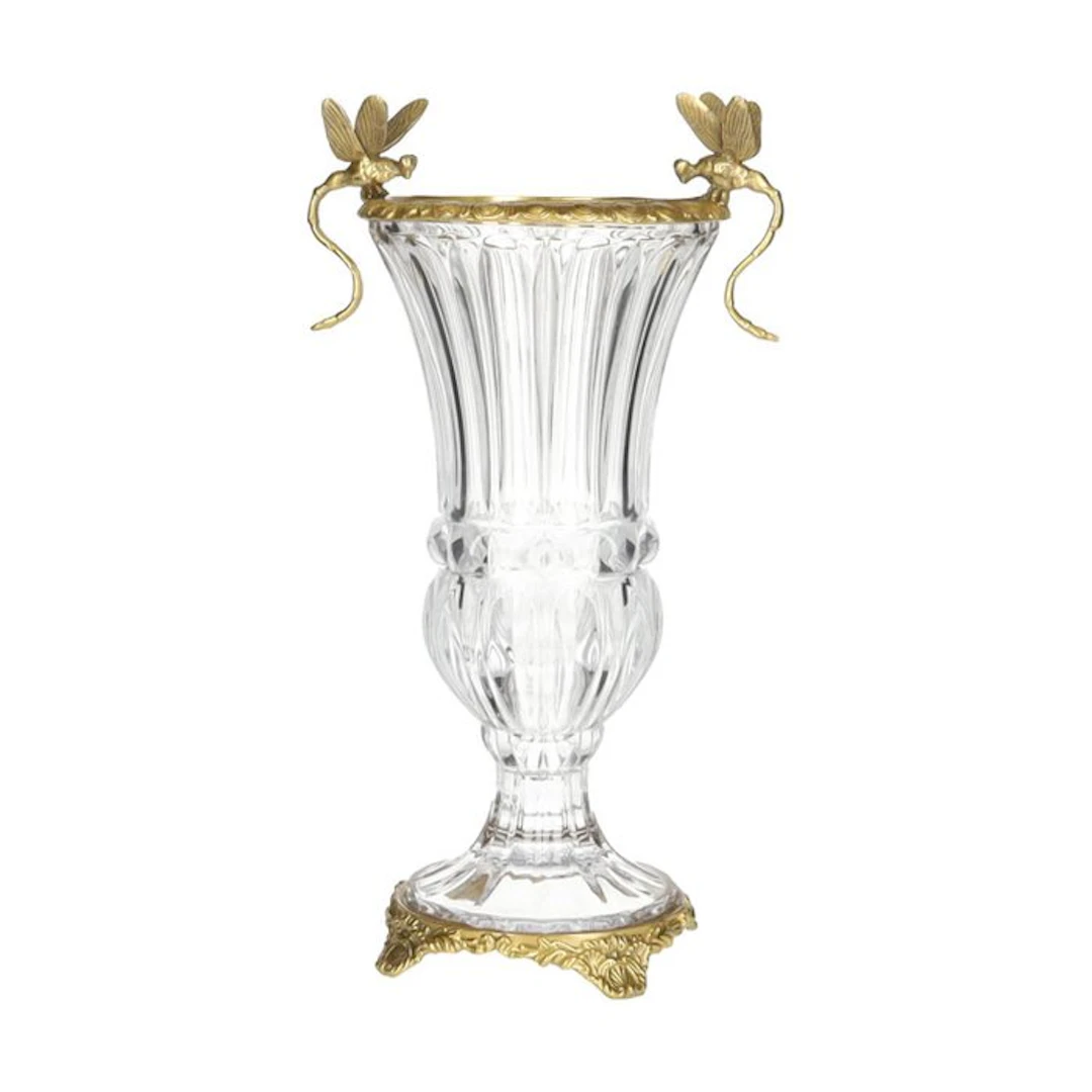 Vase - Bronze, Crystal