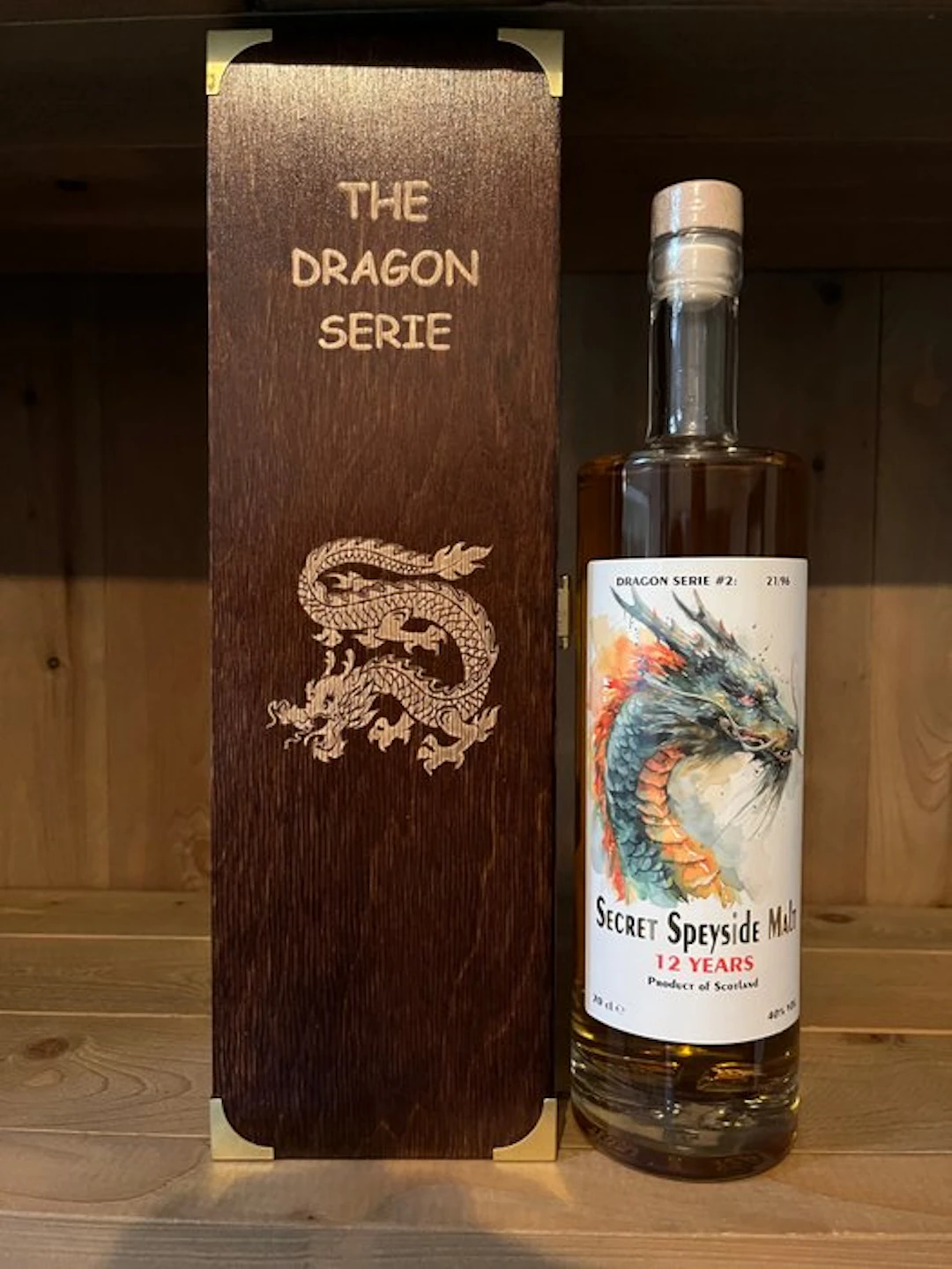 Secret Single Malt 12 years old Dragon Serie 2 - 70cl