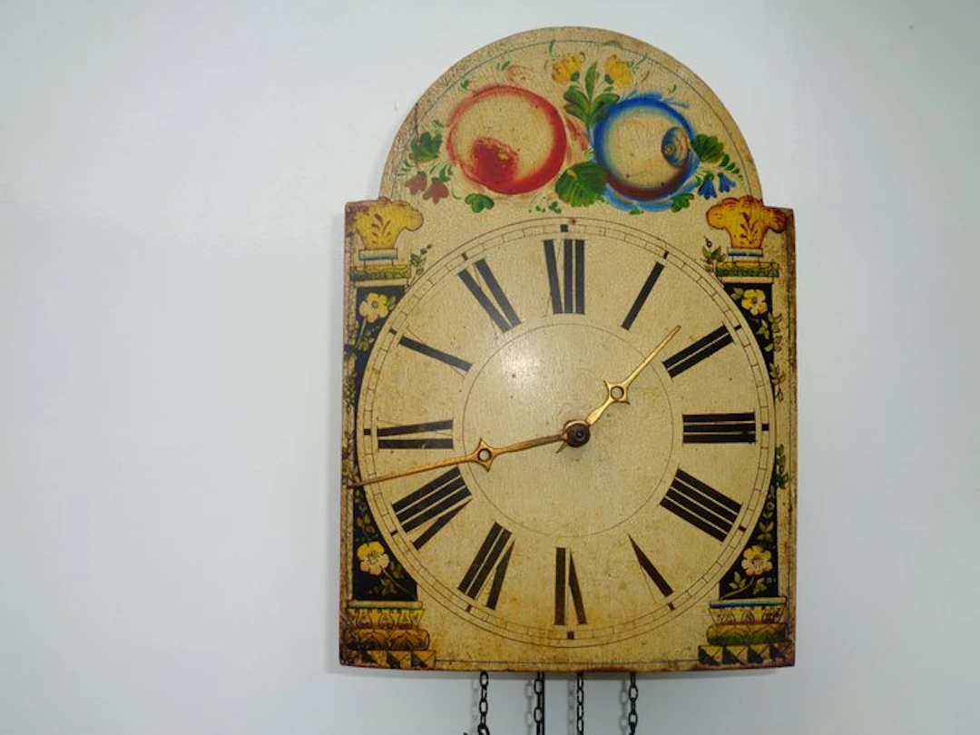 Black forest pendulum clock (2) - Wood - 1850-1900 - Apple or Black