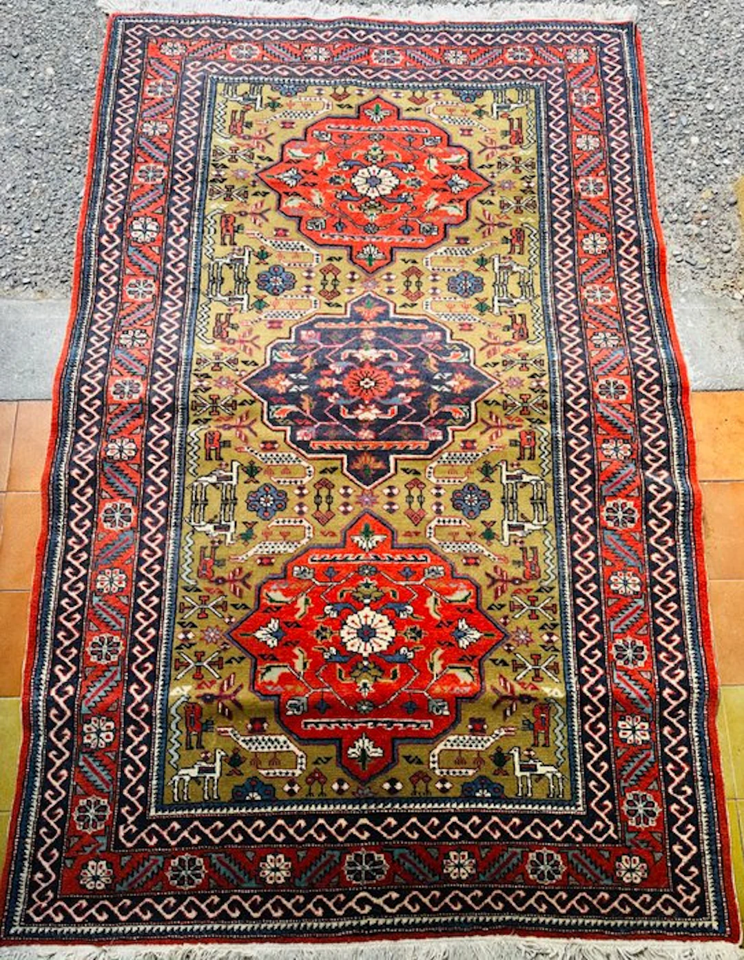 Salyan - Rug - 210 cm - 135 cm