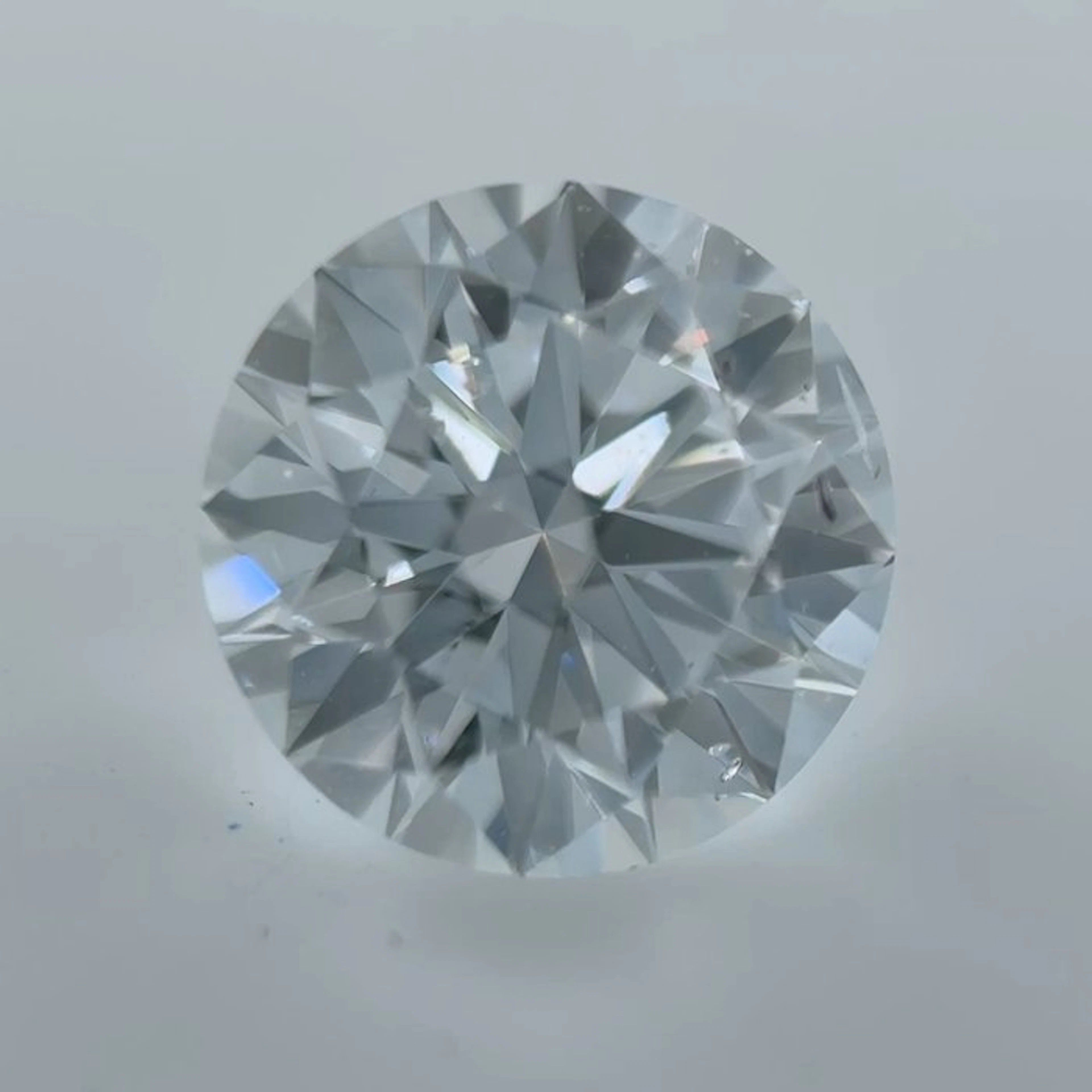 1 pcs Diamond (Natural) - 0.50 ct - Round - D...