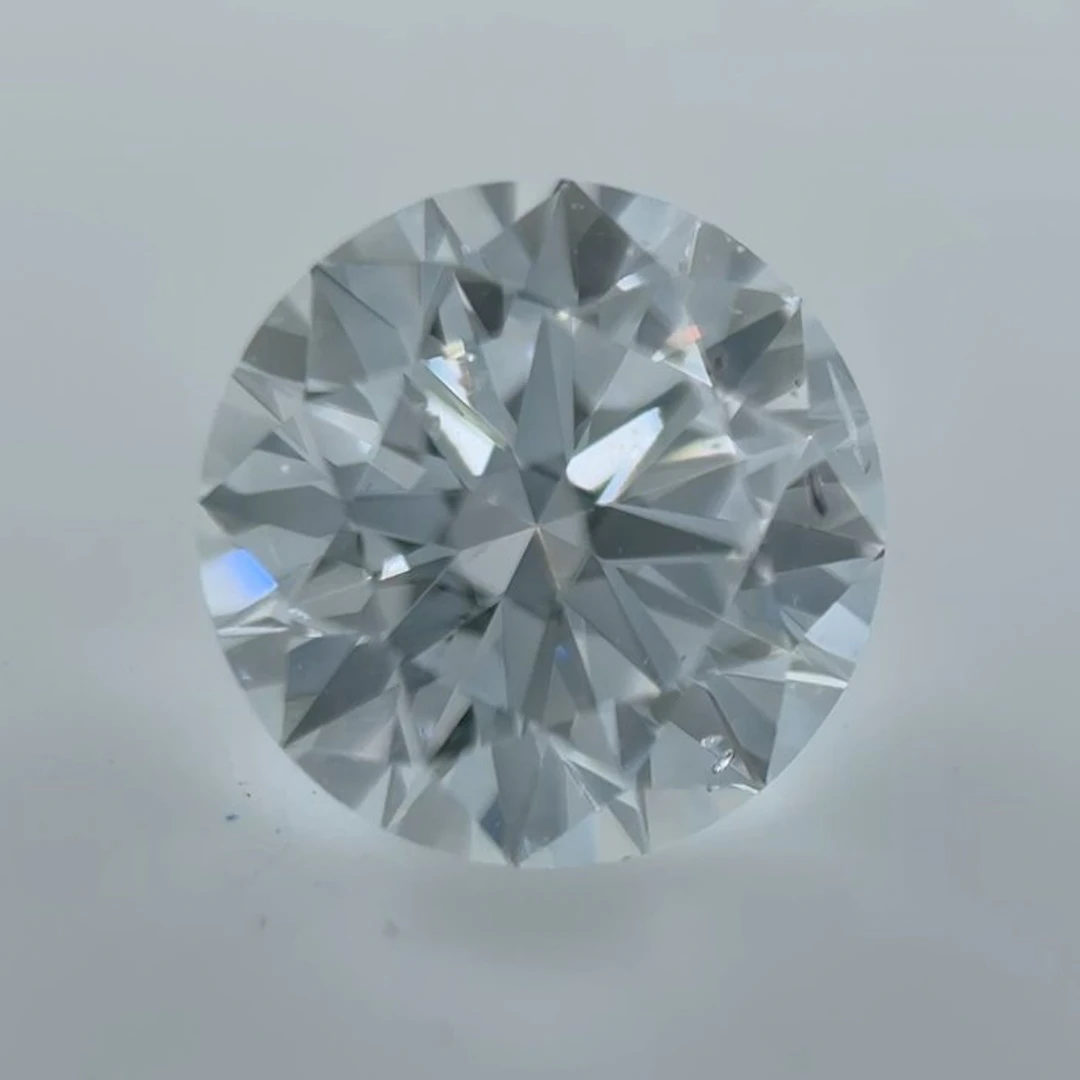 1 pcs Diamond (Natural) - 0.50 ct - Round - D...