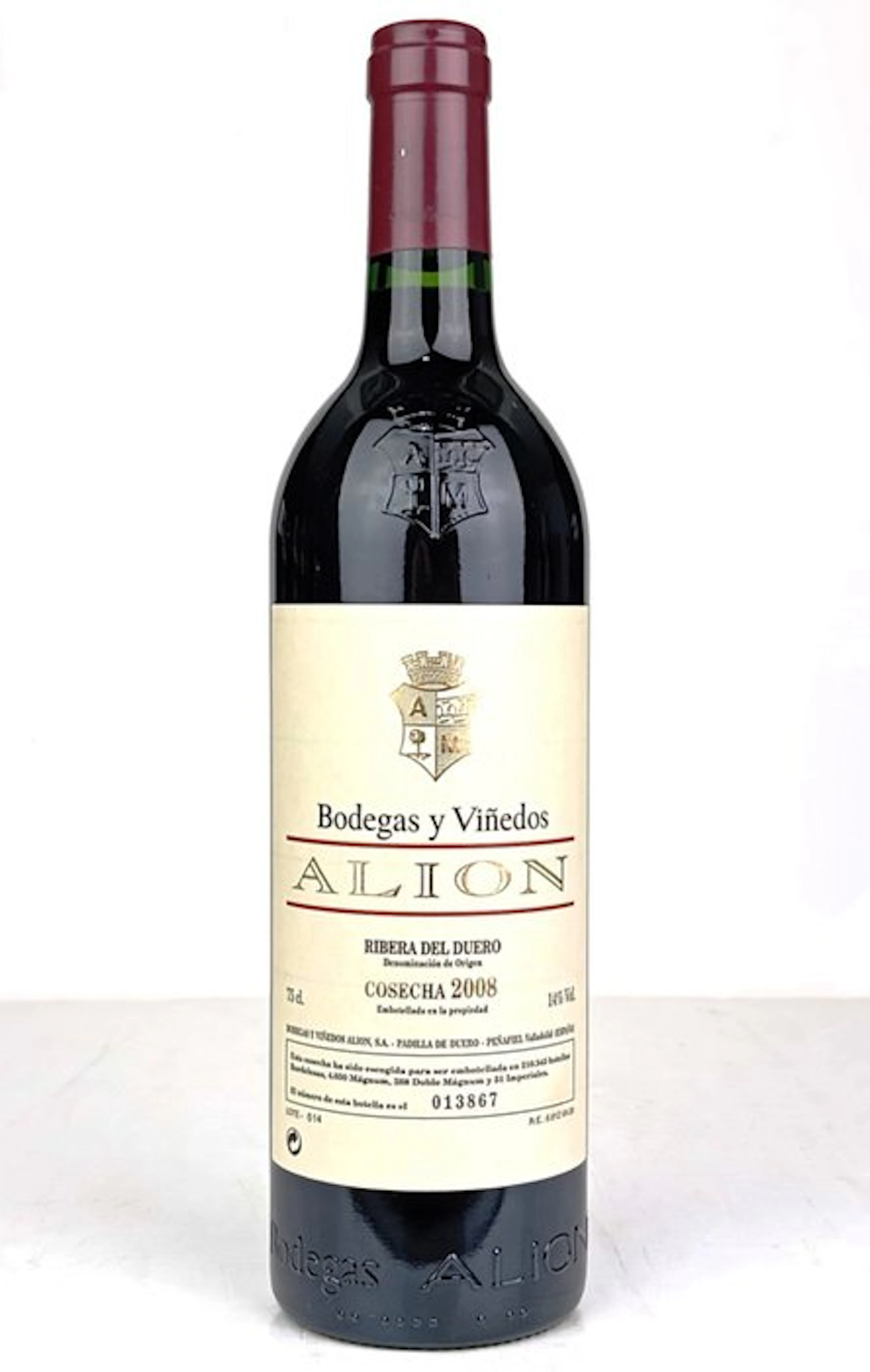 2008 Bodegas y Viñedos Alion - Ribera del Duero - 1 Bottle (0.75L)