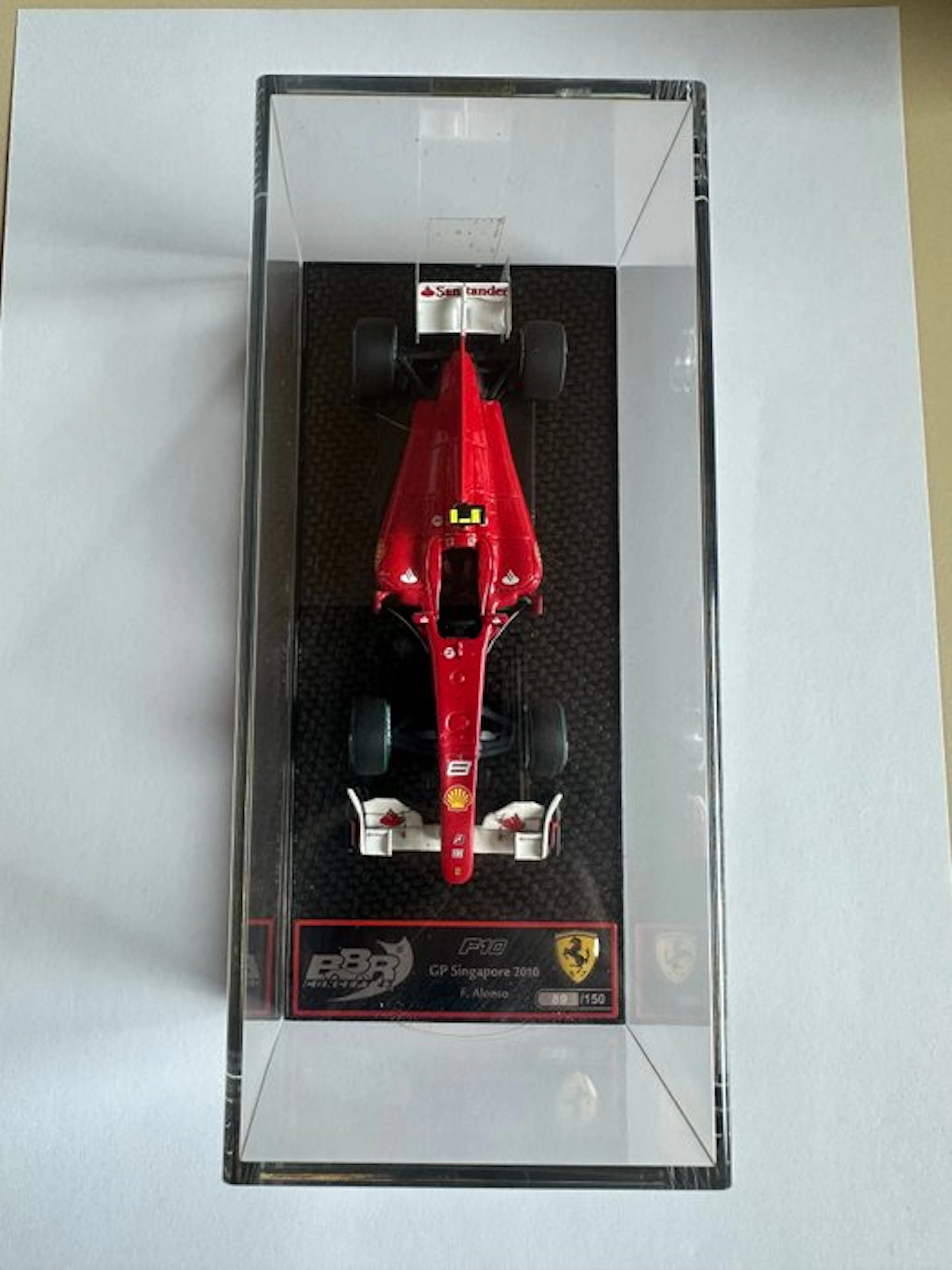 BBR 1:43 - Model sports car - Ferrari F10 GP Singapore 2010 F. Alonso