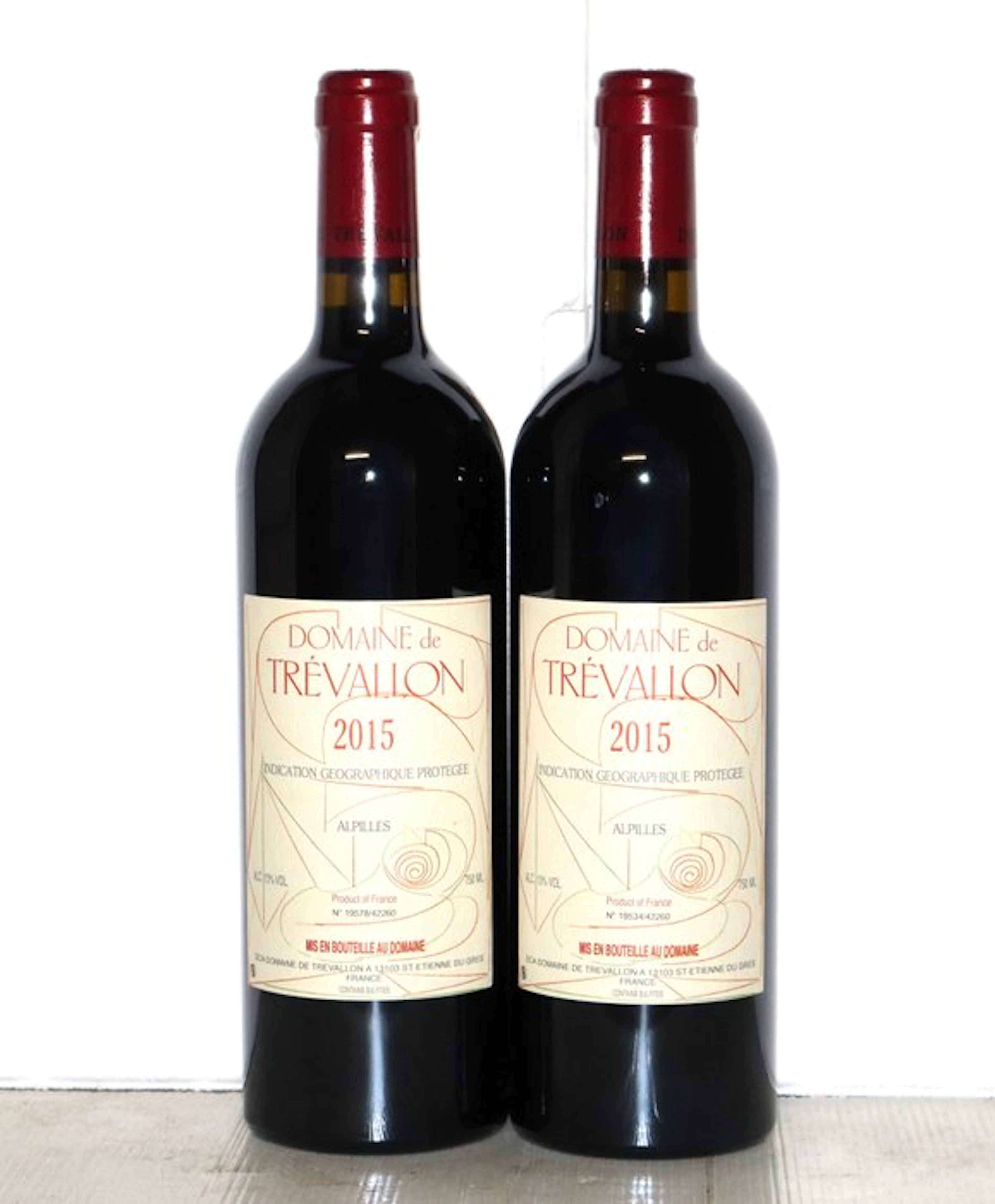 2015 Domaine de Trévallon - IGP Alpilles - Provence - 2 Bottles (0.75L)