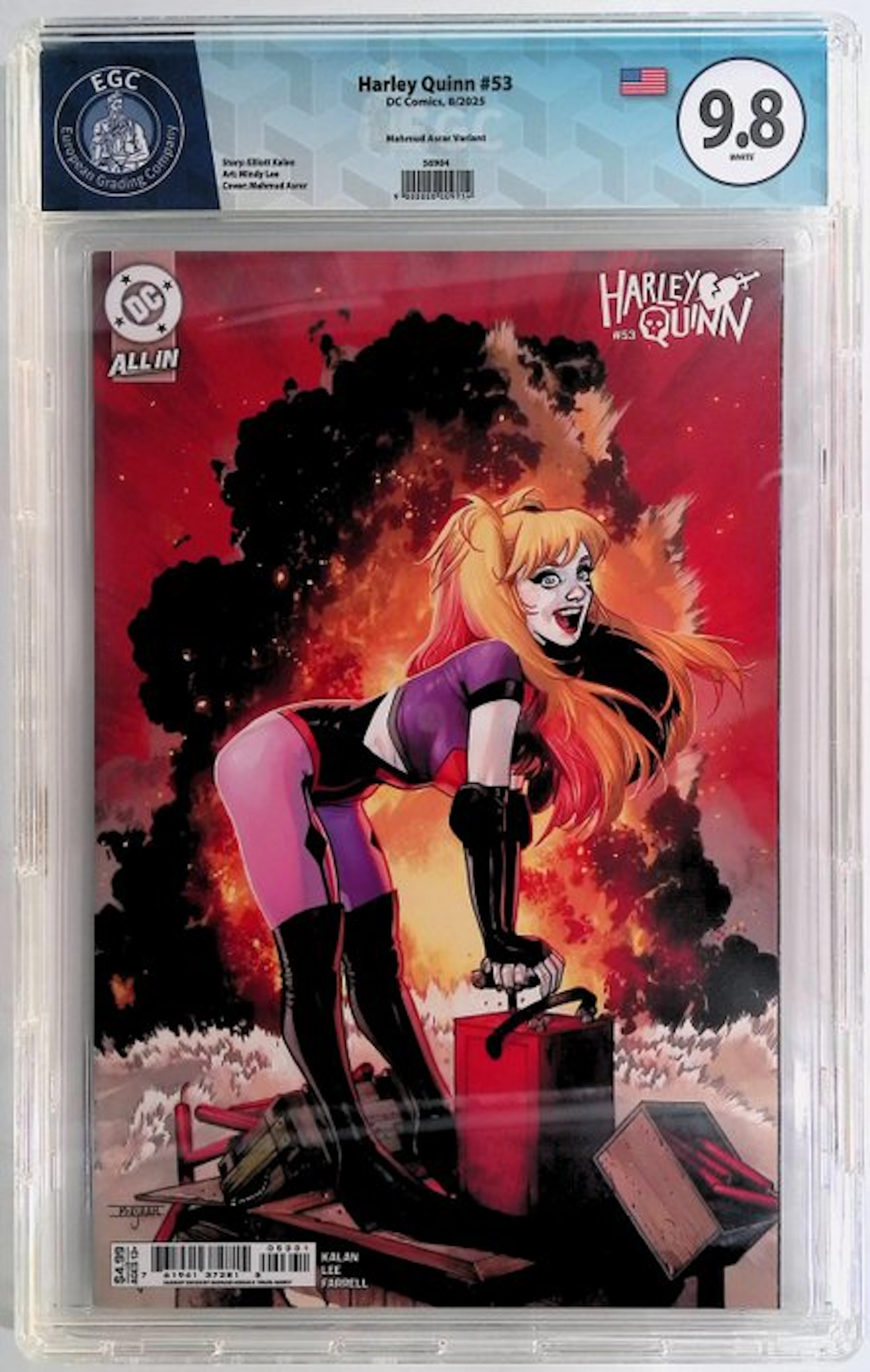 Harley Quinn #53 - EGC 9.8 - 1 Graded comic - First edition - 2025