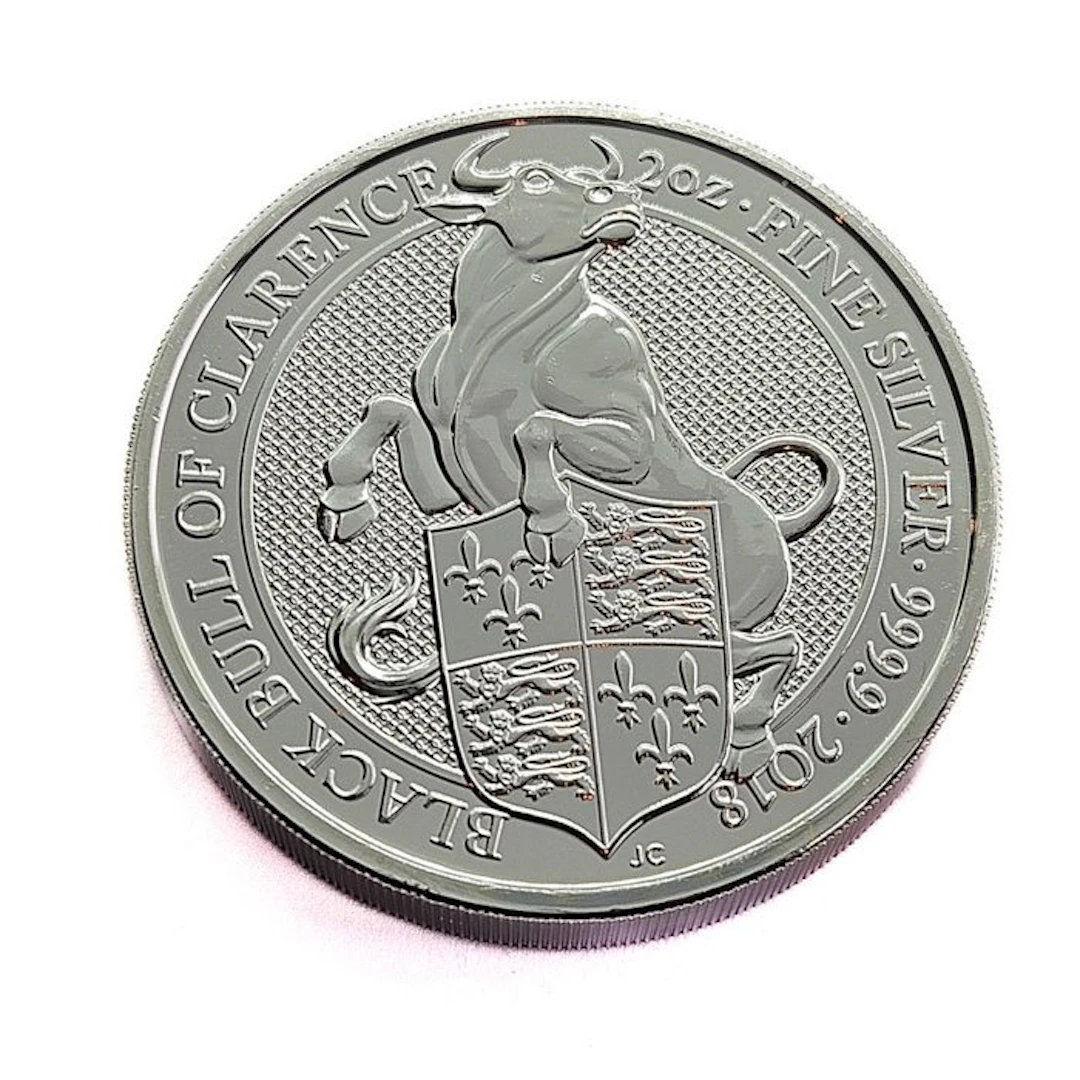 United Kingdom. 5 Pounds 2018 - Black Bull of Clarence