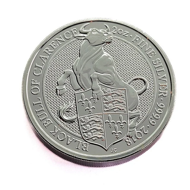 United Kingdom. 5 Pounds 2018 - Black Bull of Clarence