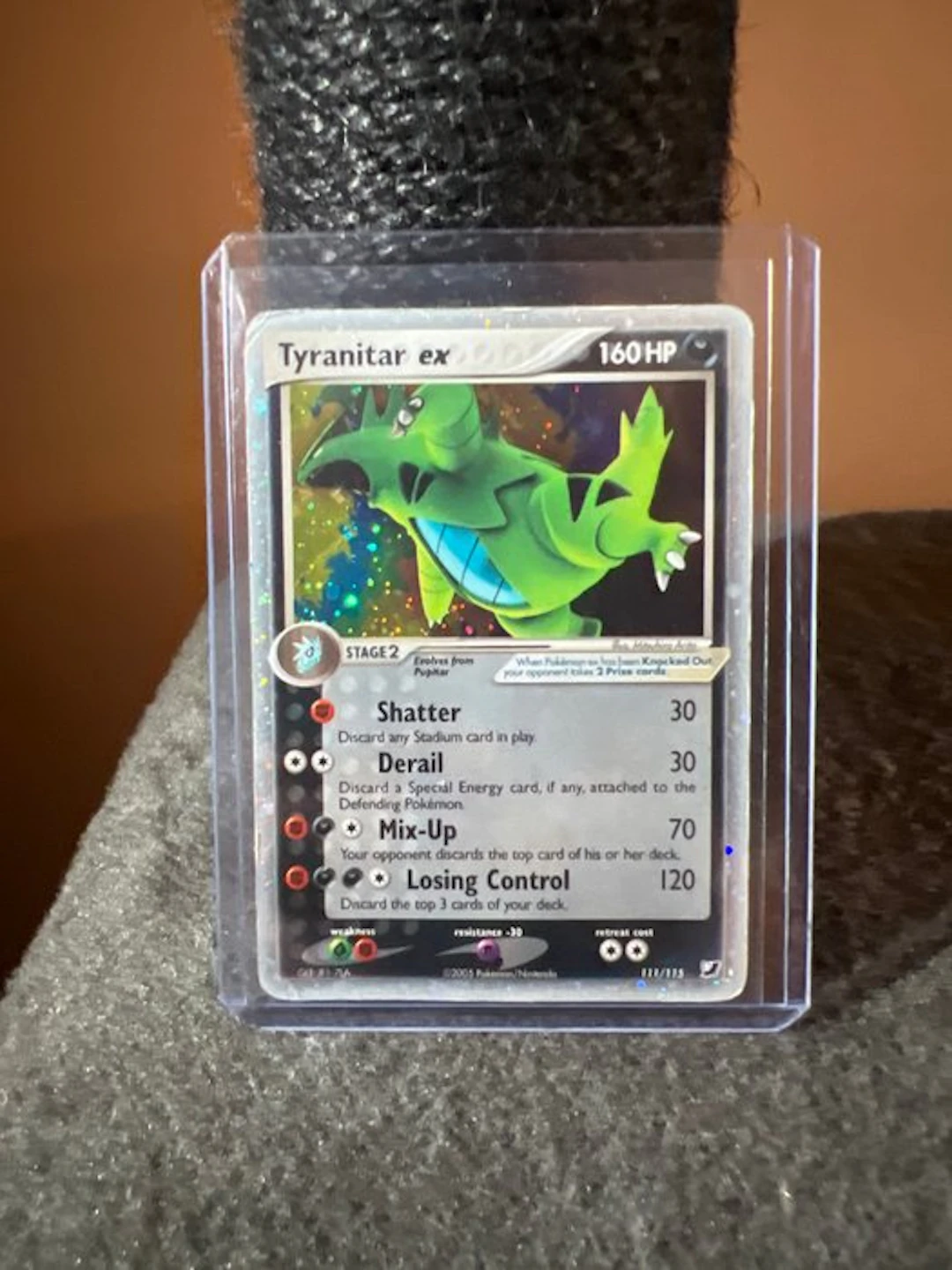 Pokémon - 1 Card - Tyranitar 111/115 Foil - EX - EX Unseen Forces
