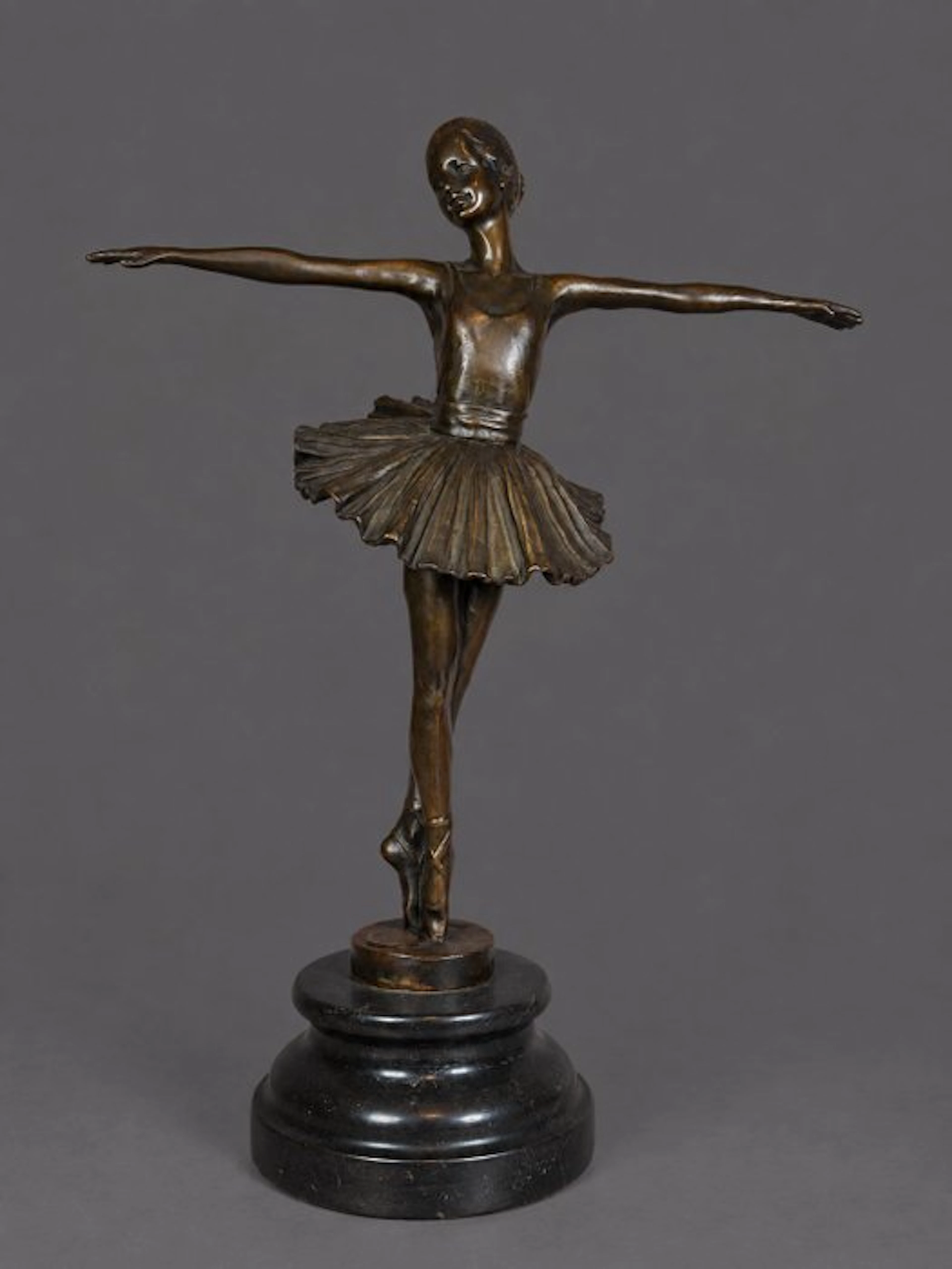 Milo (1910-1978) - Sculpture, Ballerina - 29 cm - Bronze