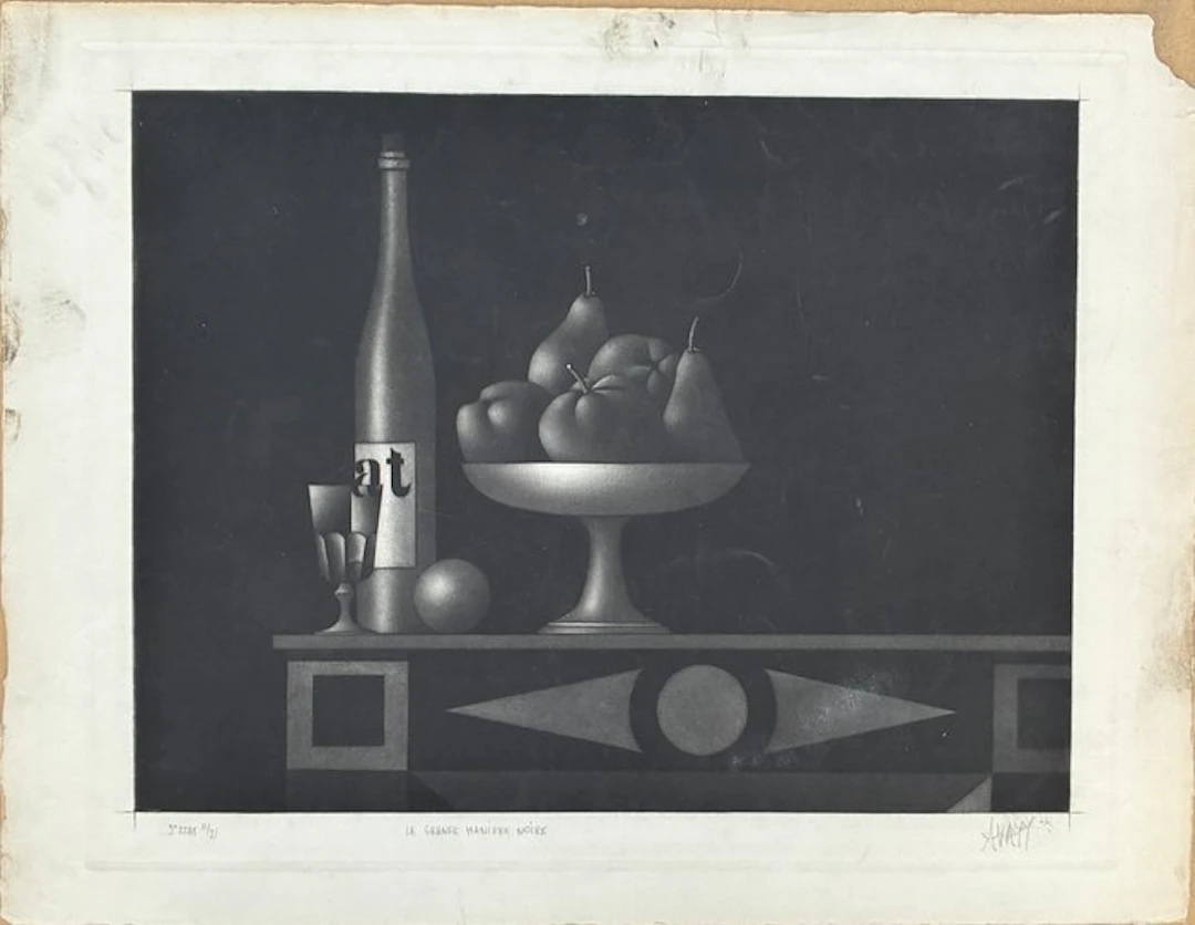 Mario Avati (1921-2009) - Nature morte aux poires - La...