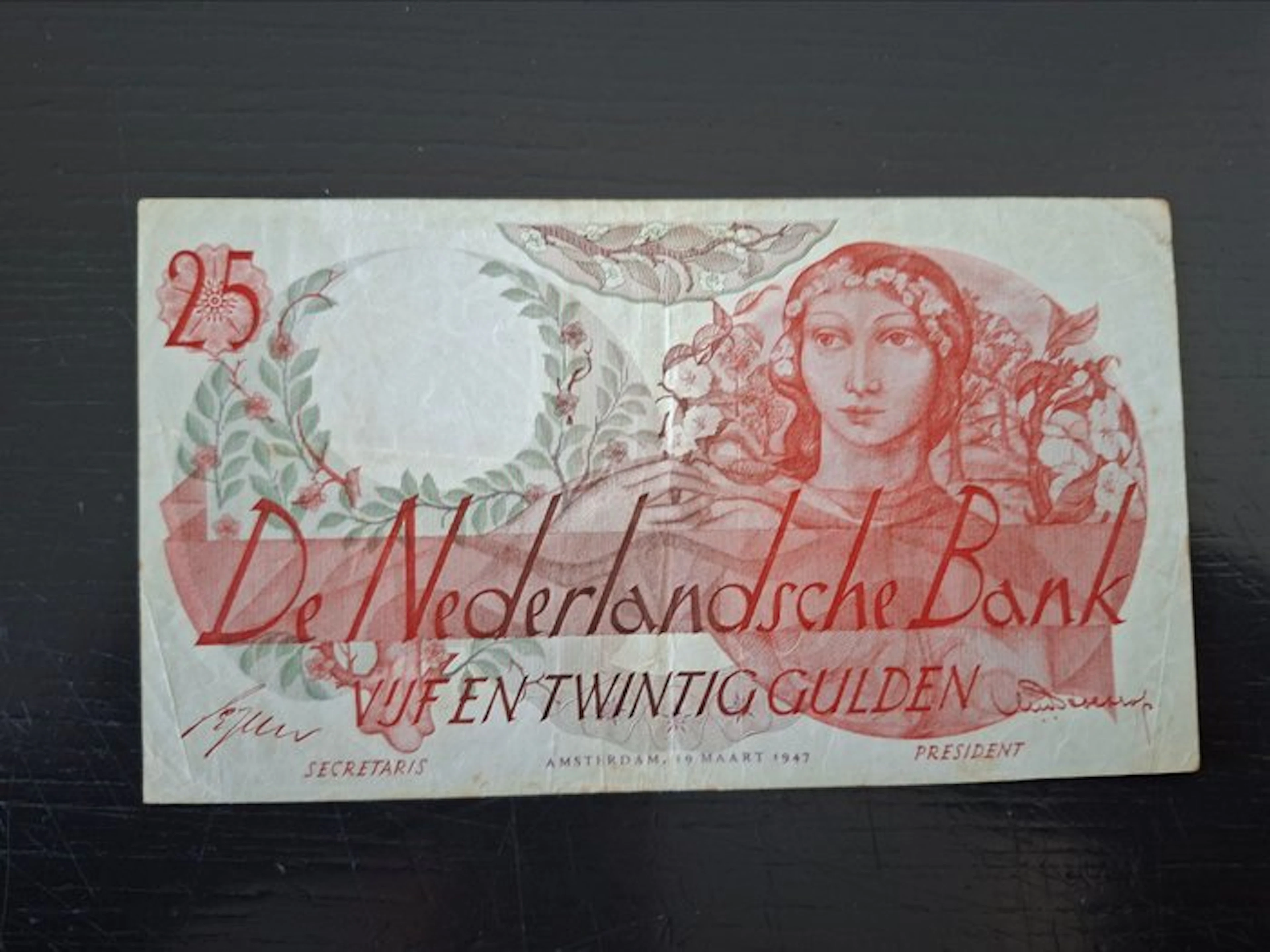 Netherlands. - 25 Gulden - 1947 - Nvph 81 (No reserve price)