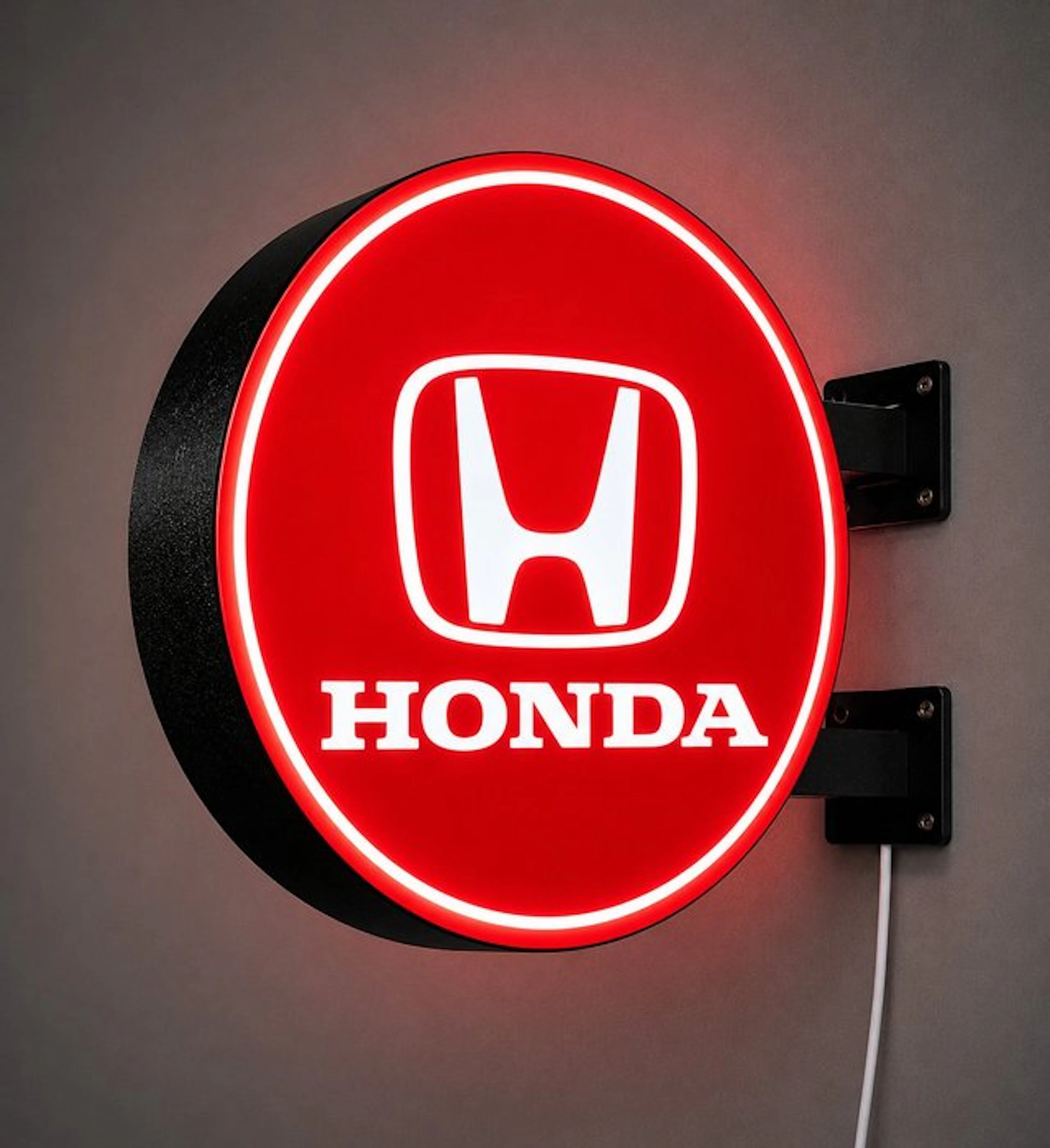 wall-mounted - Honda - Insegna luminosa circolare Honda - 2026