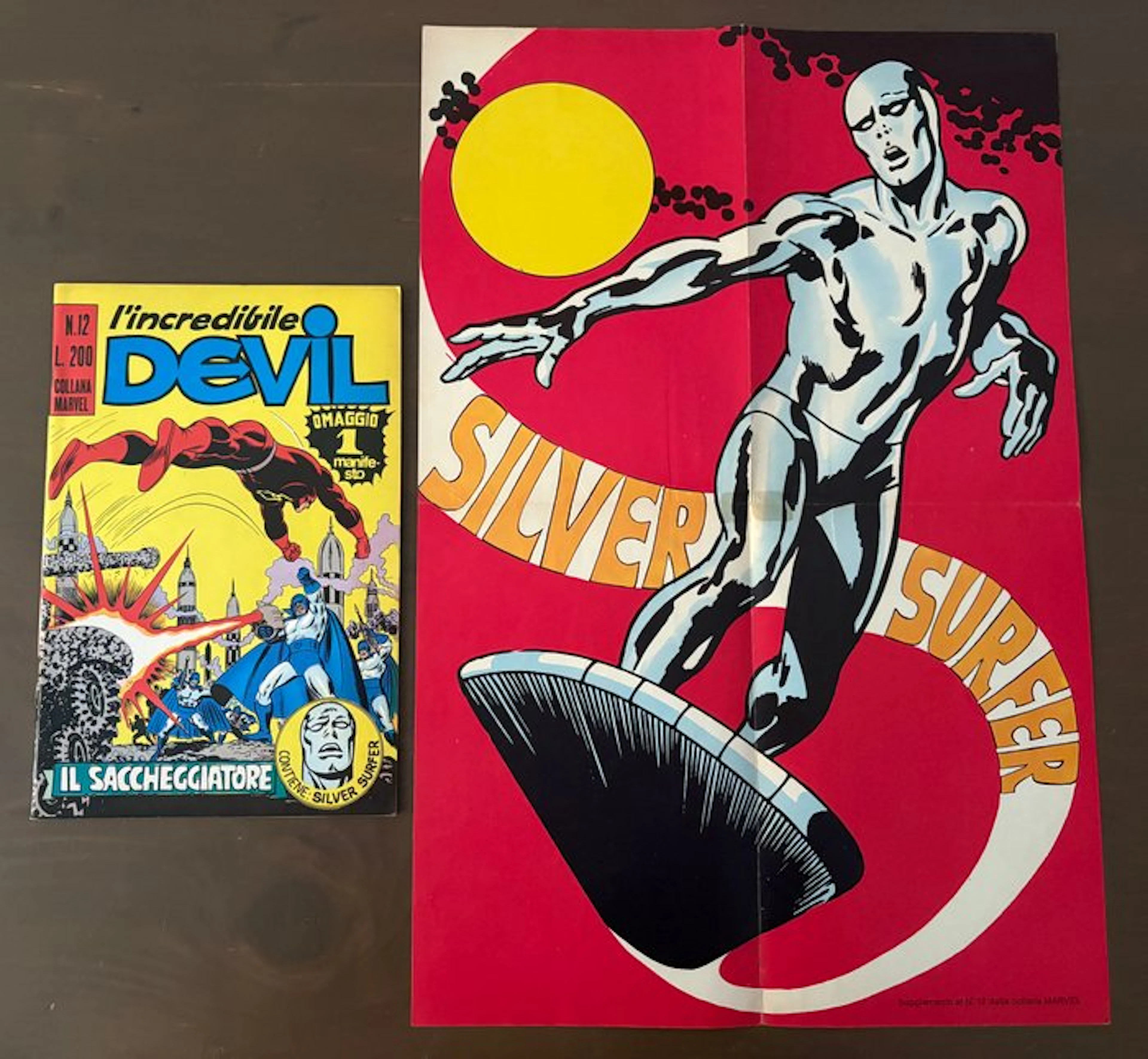 Devil n. 12 con poster - Editoriale Corno - 1 Comic - First edition/1972