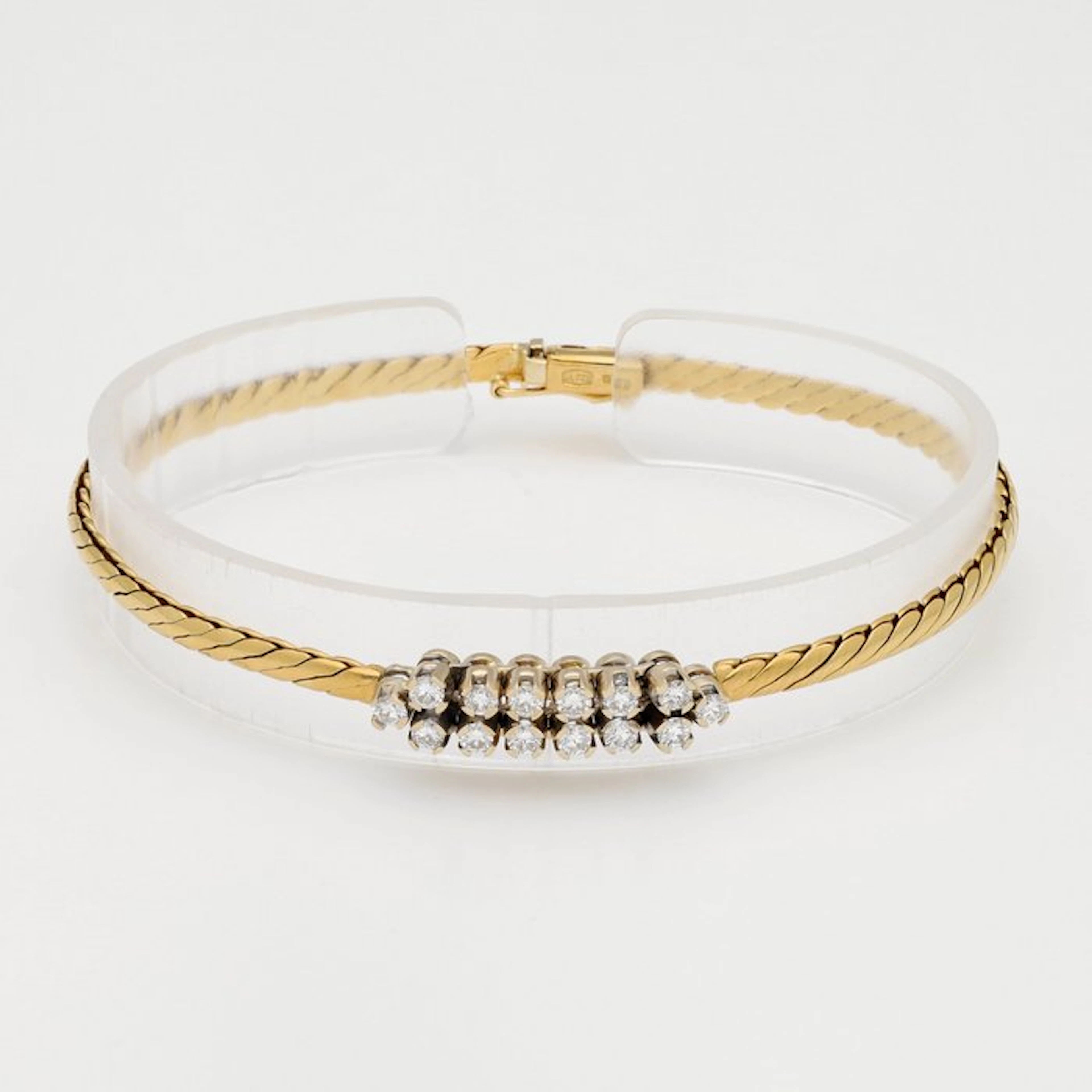 Bracelet - 18 kt. Yellow gold Diamond (Natural)