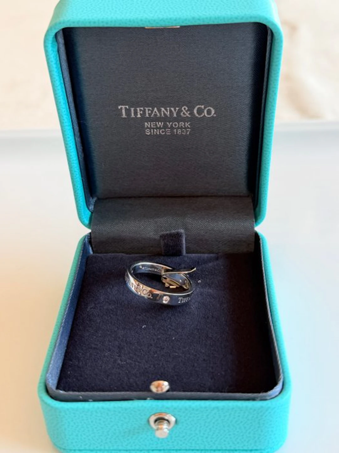 Tiffany & Co. - Ring - Tiffany 1837 Platinum Diamond (Natural) - Diamond