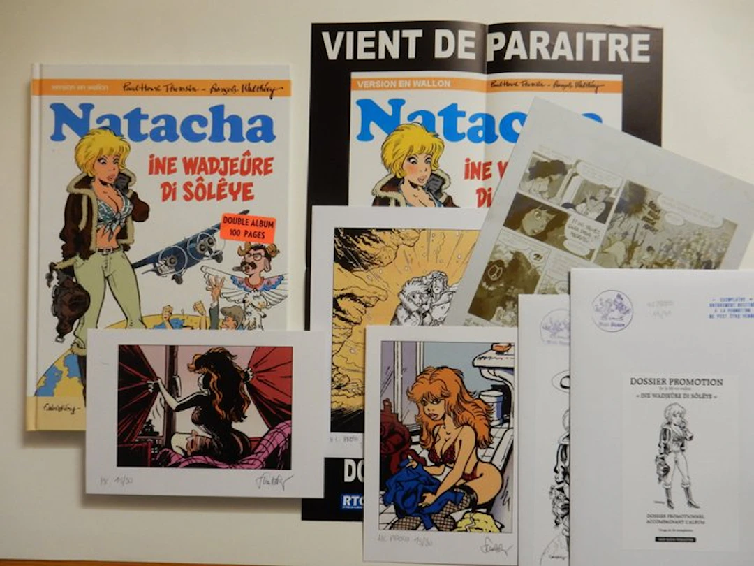 Natacha T11/T12 + suppléments - C - 1 Album - Limited edition - 2006