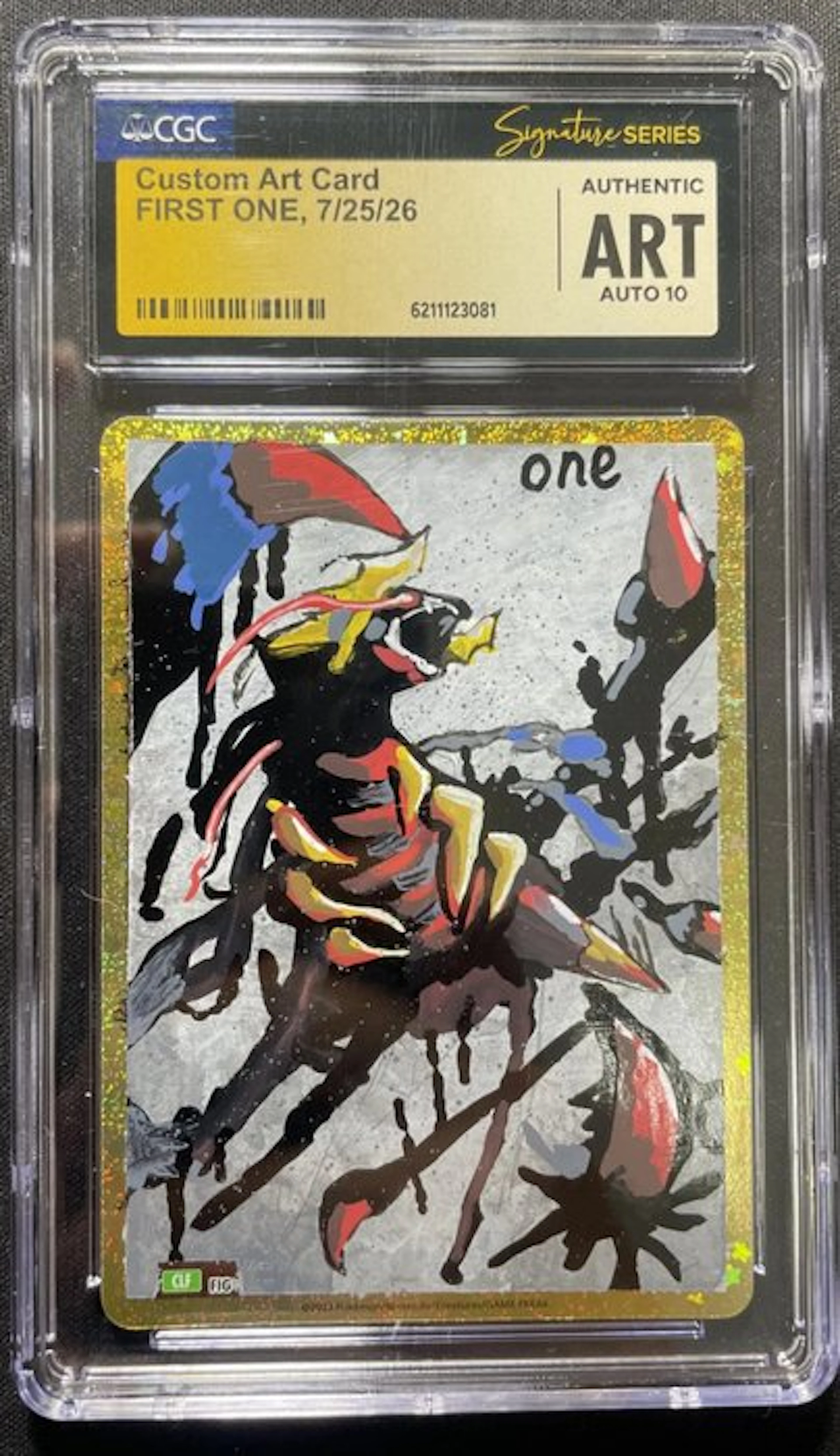 Pokémon - 1 Graded card - Giratina Art Sketch by First...