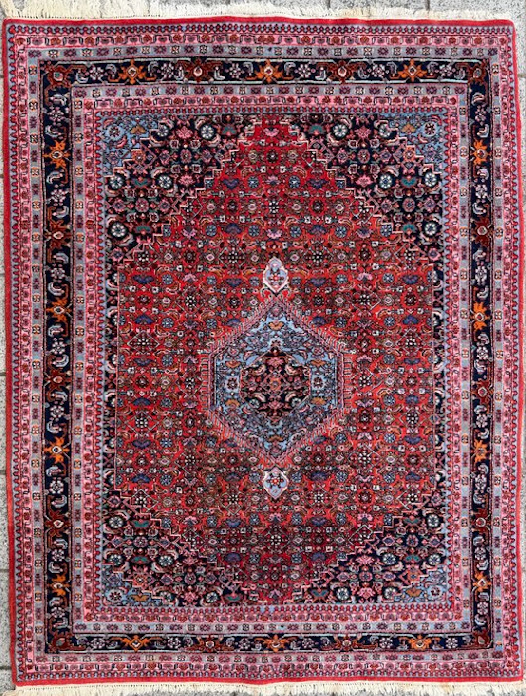 Indo Bidjar - cleaned - hand-knotted - wool - Carpet - 200 cm - 156 cm