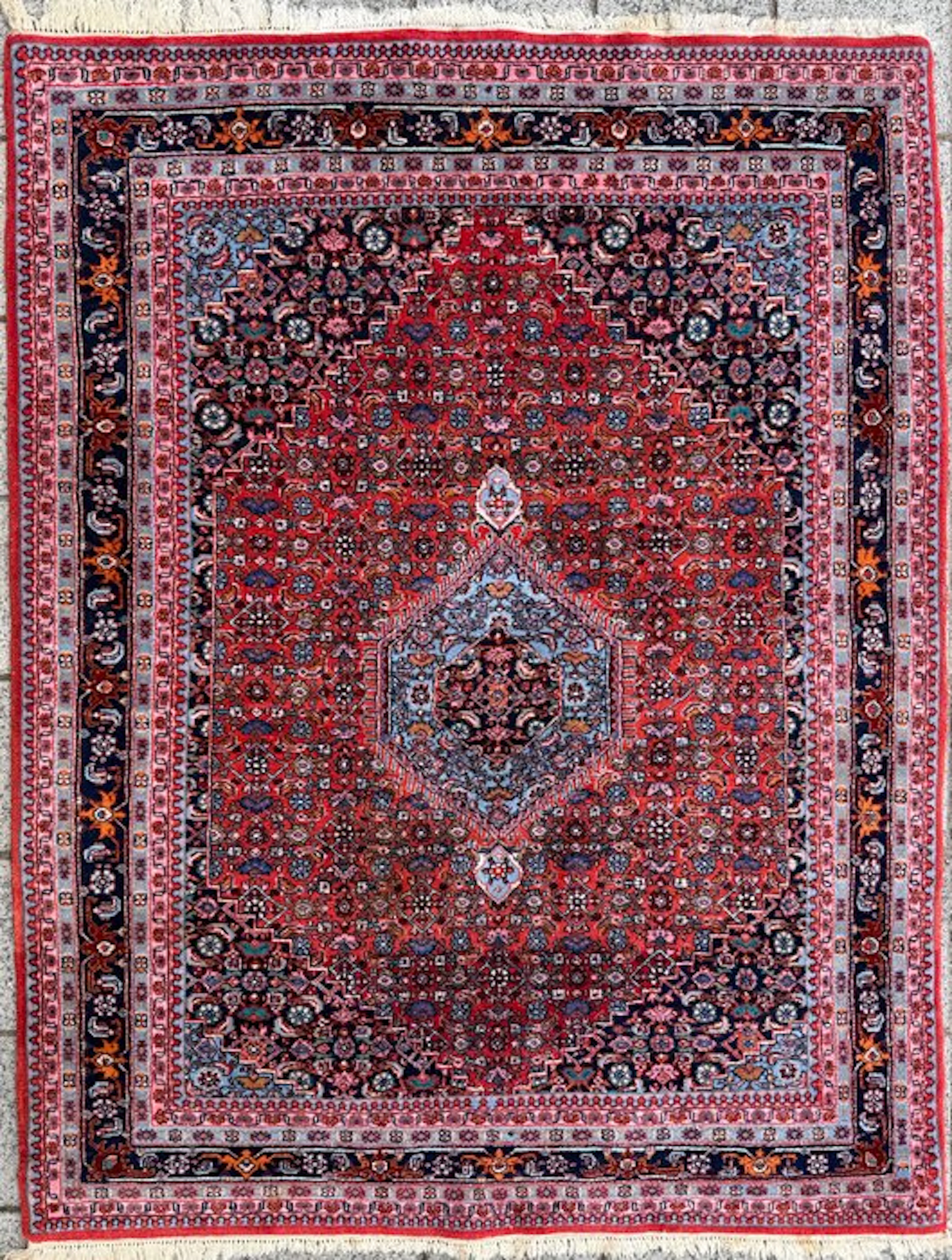 Indo Bidjar - cleaned - hand-knotted - wool - Carpet - 200 cm - 156 cm