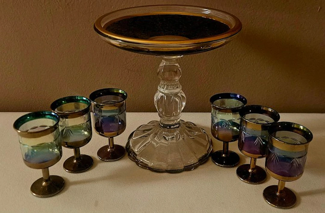 antica cristalleria italiana - Drinking service (7)...