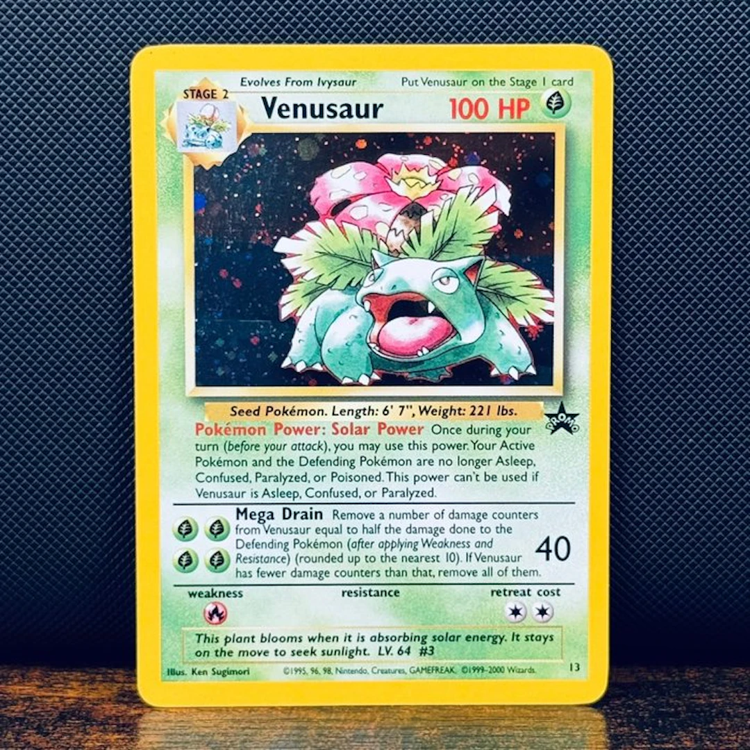 Pokémon Card - Venusaur Holo 13 – Pokémon