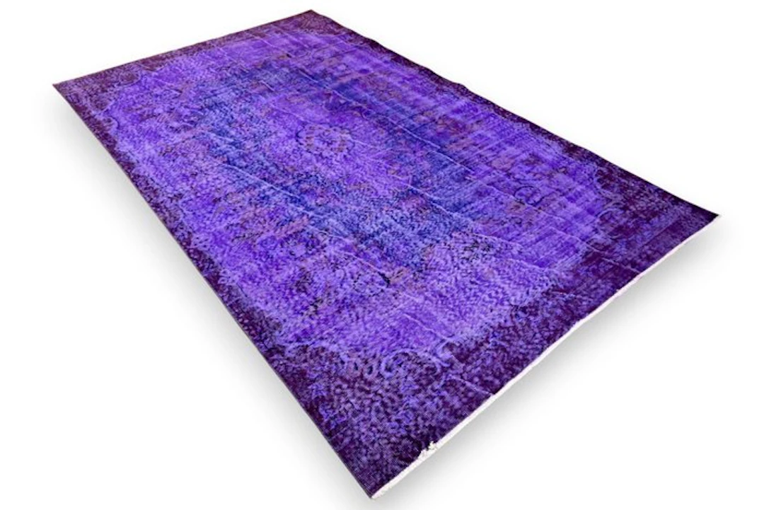 Purple vintage - Rug - 280 cm - 165 cm - √ handmade √ certificate