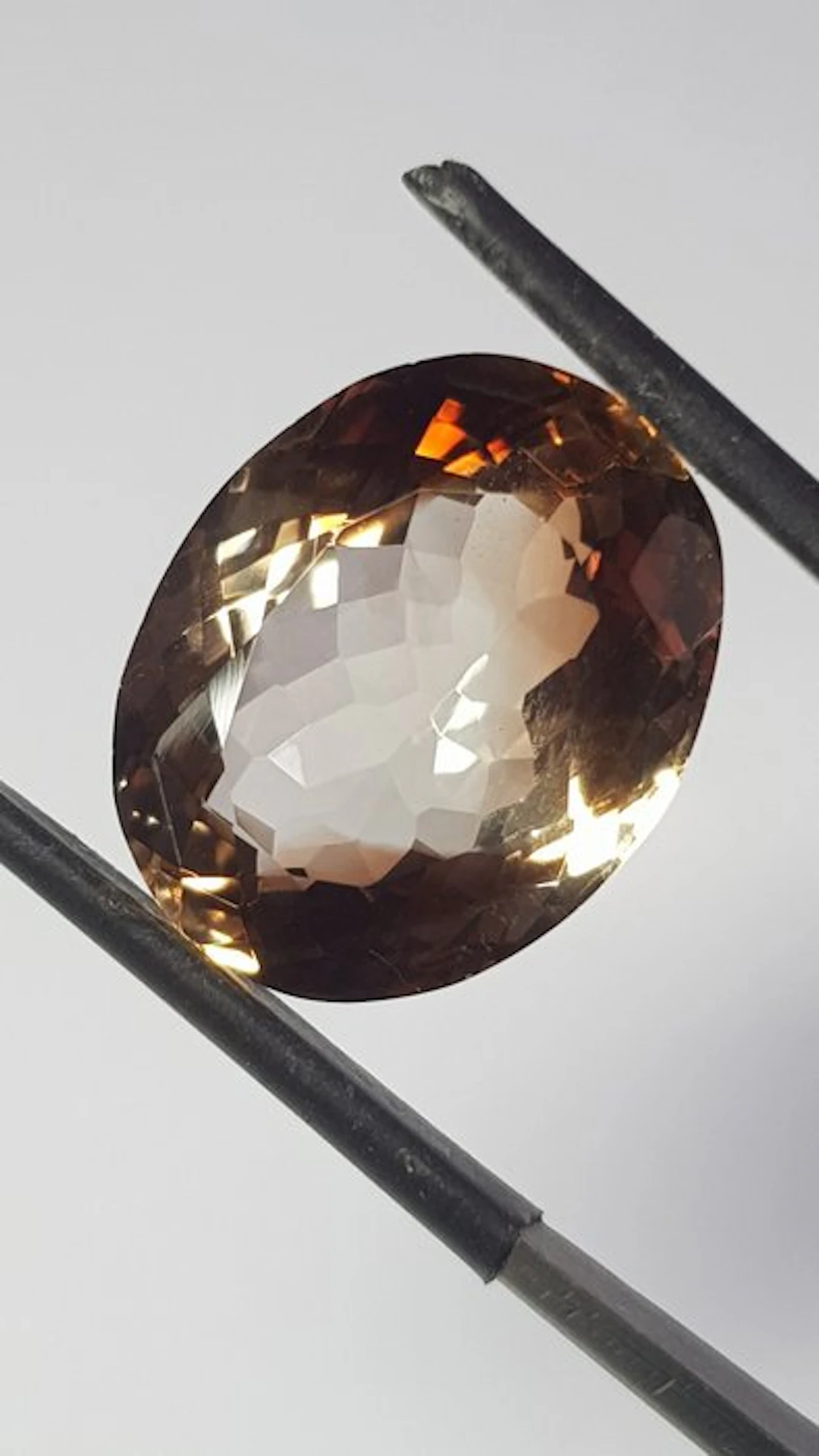 No reserve price - 1 pcs Orange Topaz - 16.55 ct...
