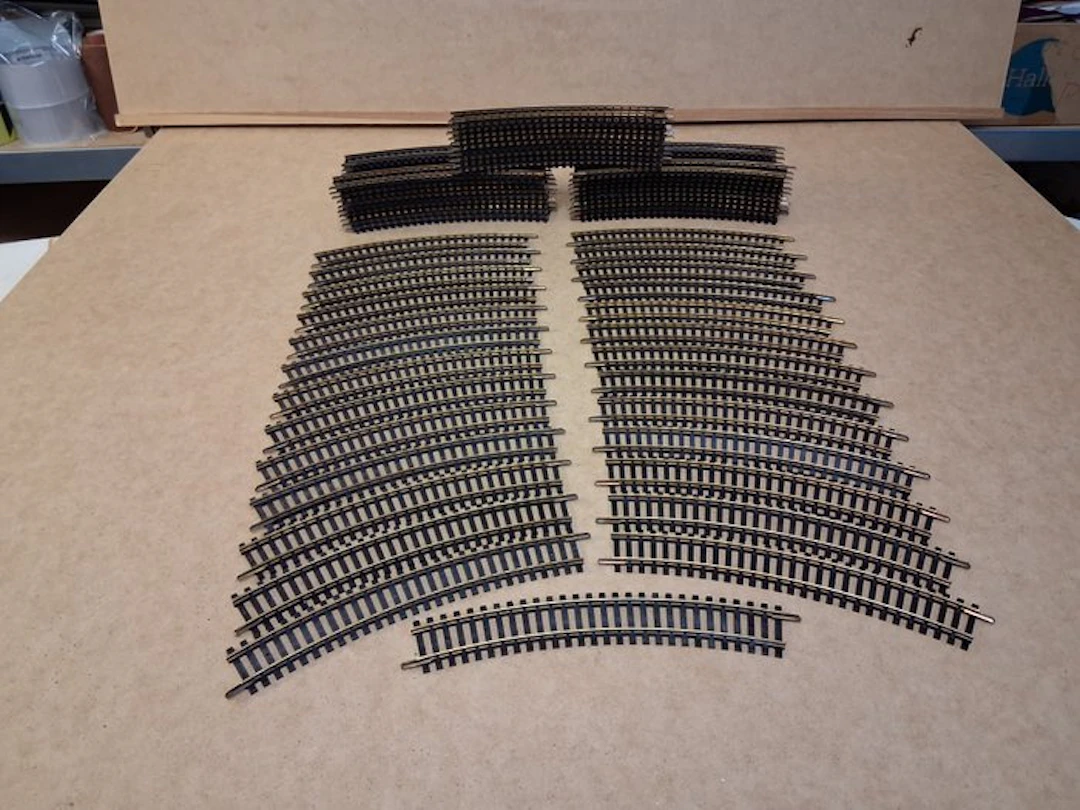 Fleischmann H0 - 1701 / 6030 - Model train tracks (75)...