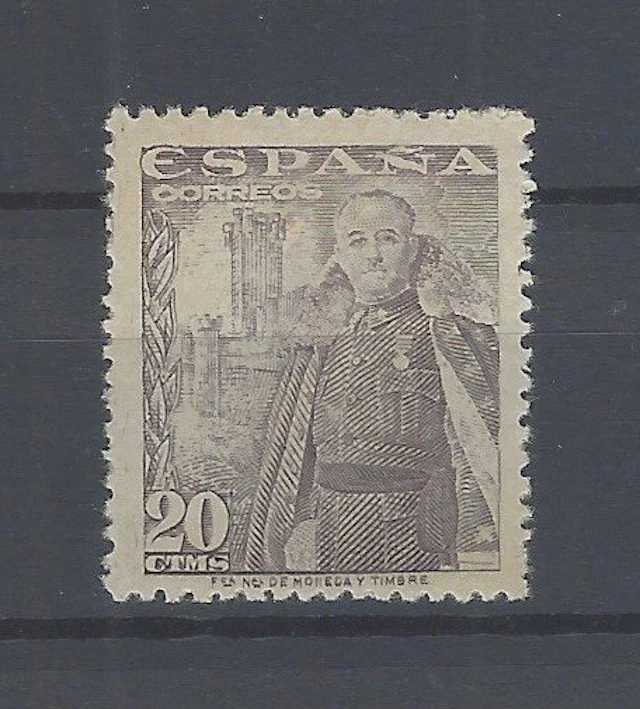 Spain 1948 - Rarest Franco - Not issued - Edifil nº NE 60