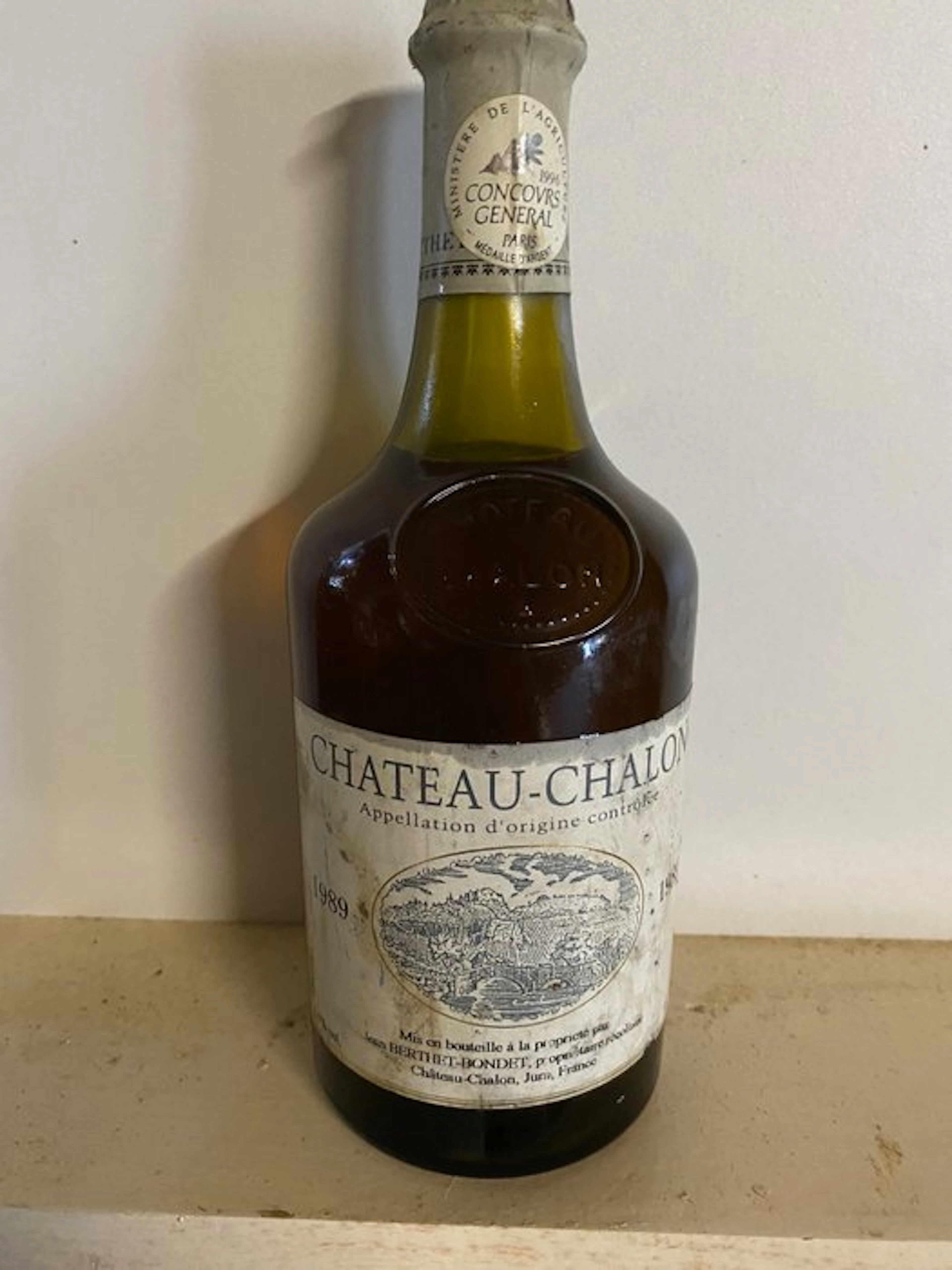 1989 Domaine Berthet-Bondet - Château Chalon - 1 Clavelin (0.62L)