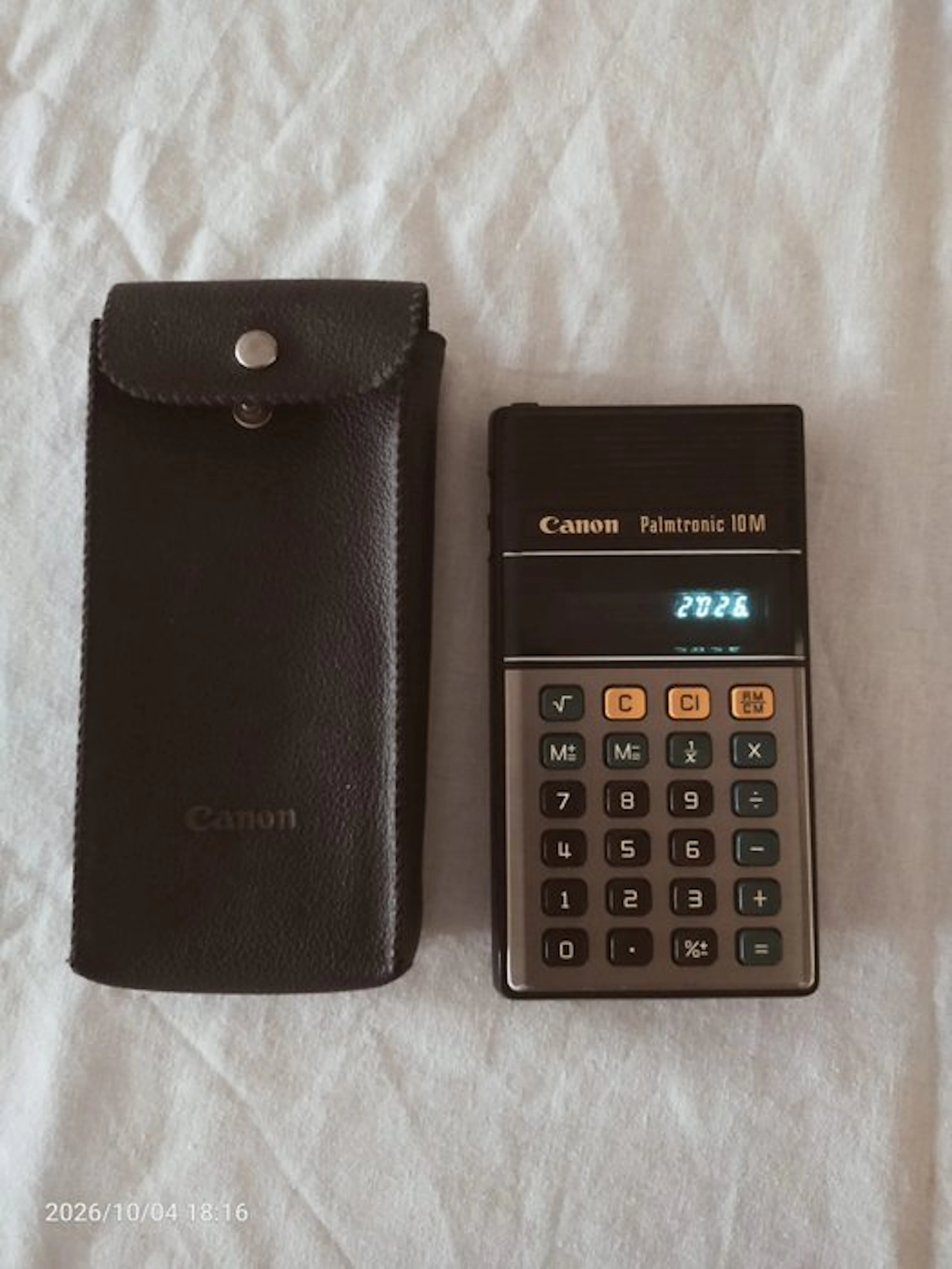 CANON - Calculator - 1970-1980 - Canon Palmtronic 10M