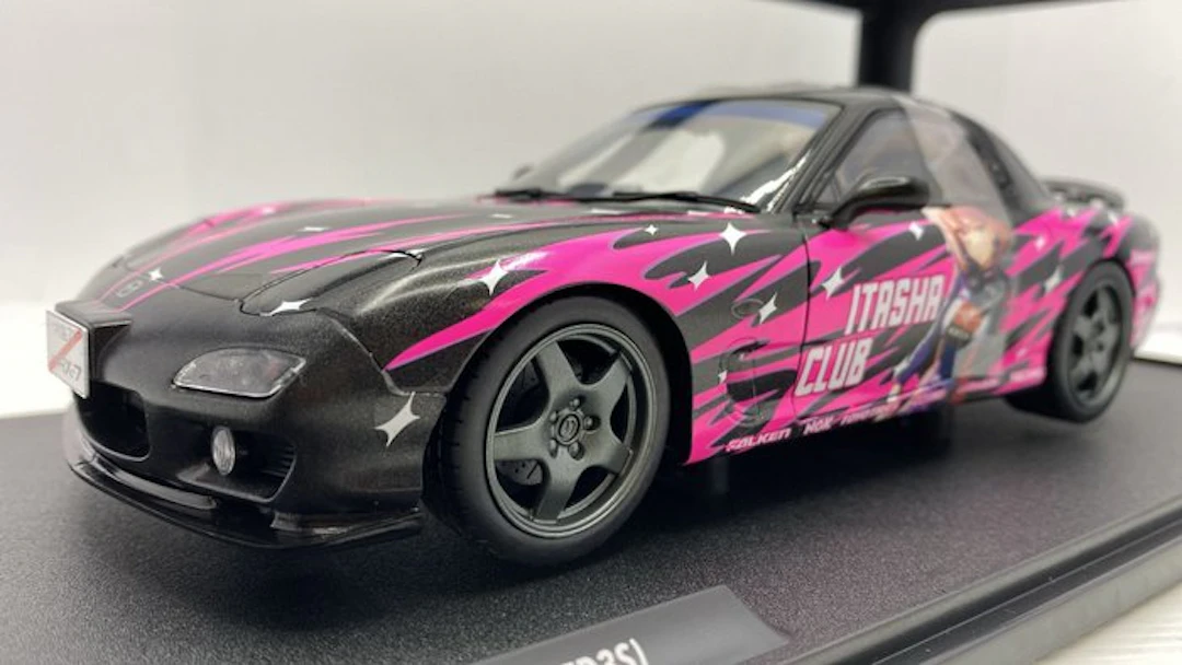 Solido 1:18 - Model car - Mazda RX7 FD RS Solido Works Itasha 1994 - (cod.L22)