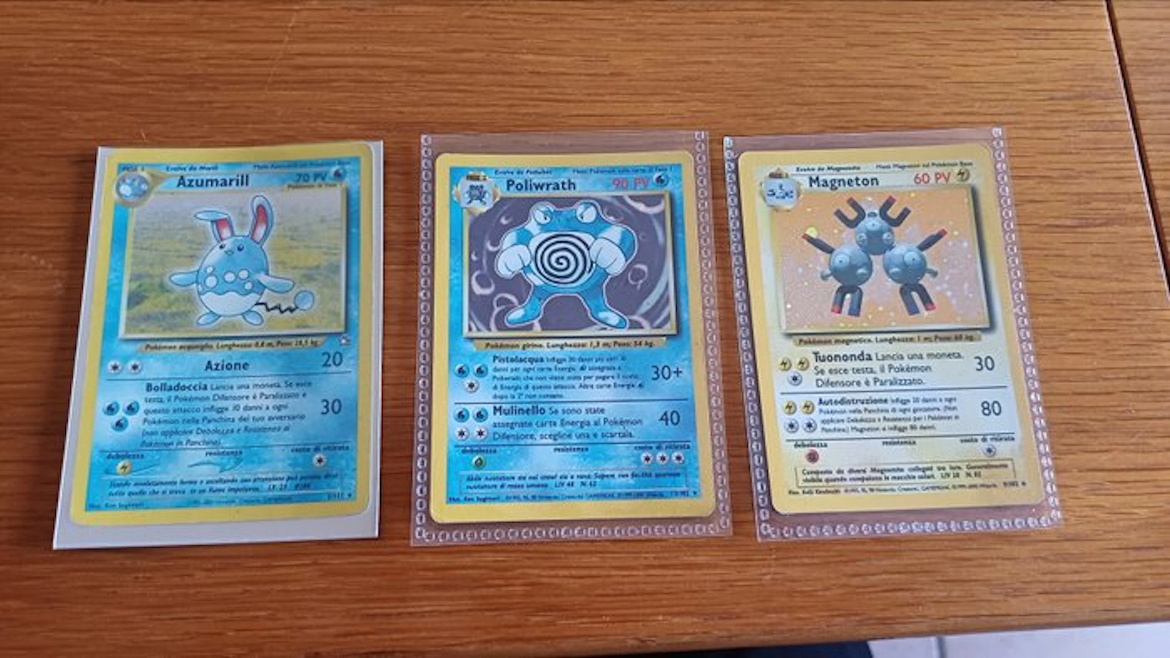 Pokémon - 3 Card - Azumarill