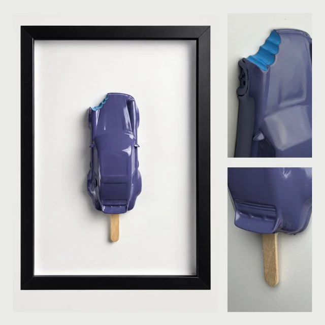 Henevor - Porsche 911 Singer Lollipop | Purple - Blue |...