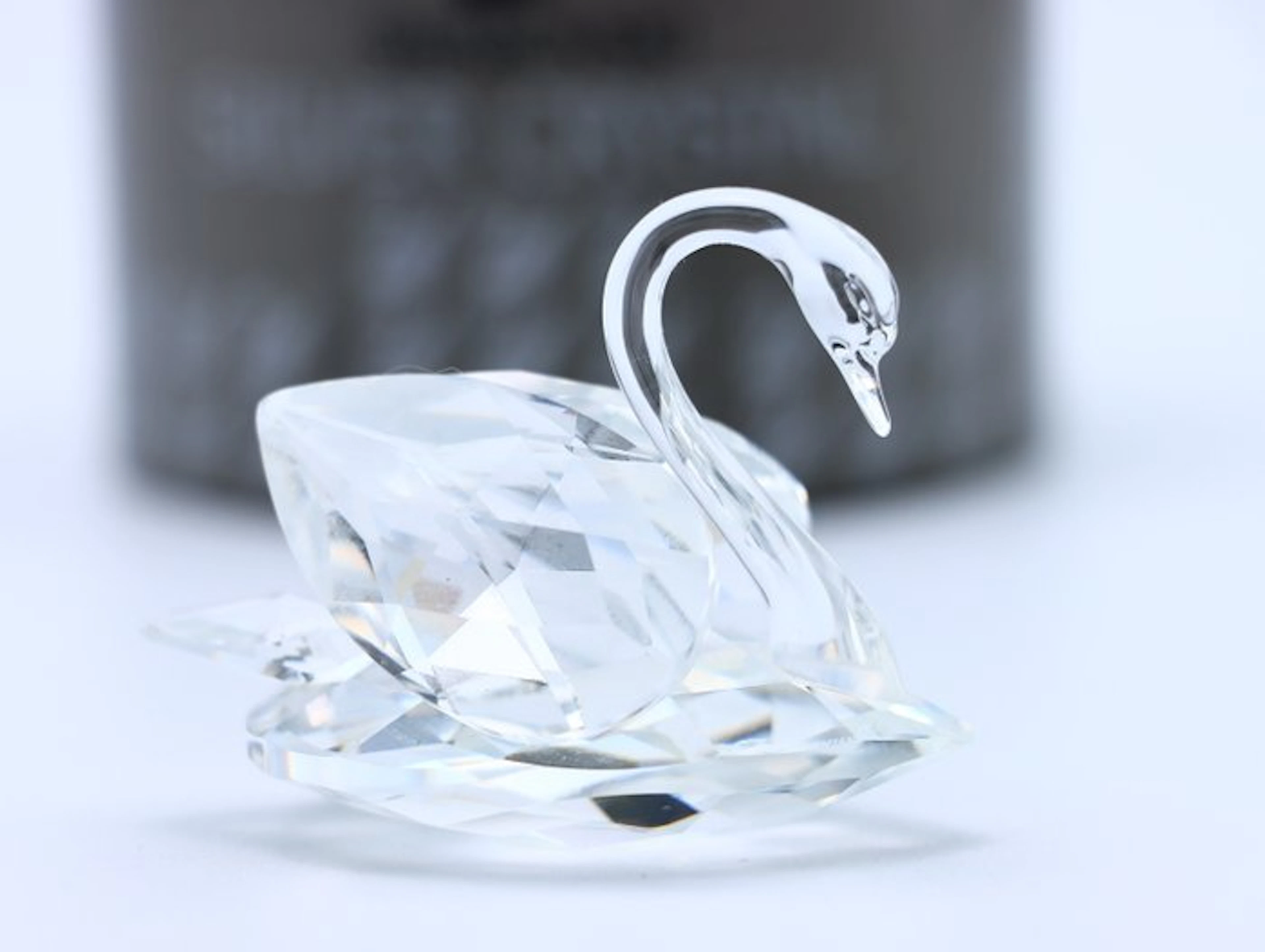 Figure - Swarovski - Zwaan (Boxed) - Crystal