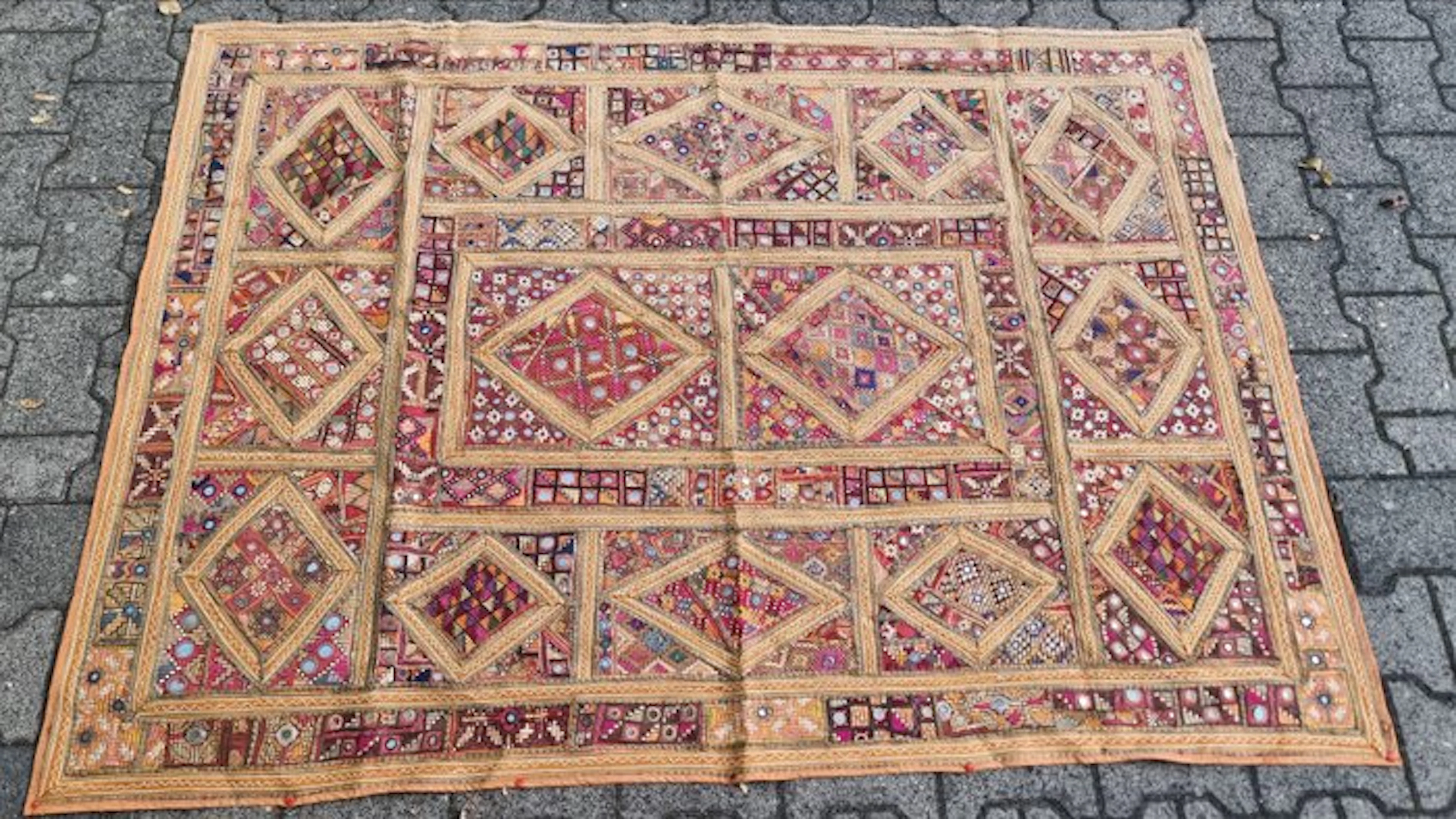 Embroidery - 176 cm - 120 cm - wall hanging