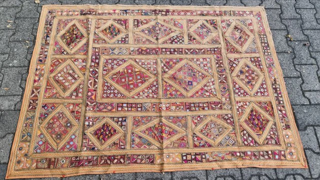 Embroidery - 176 cm - 120 cm - wall hanging