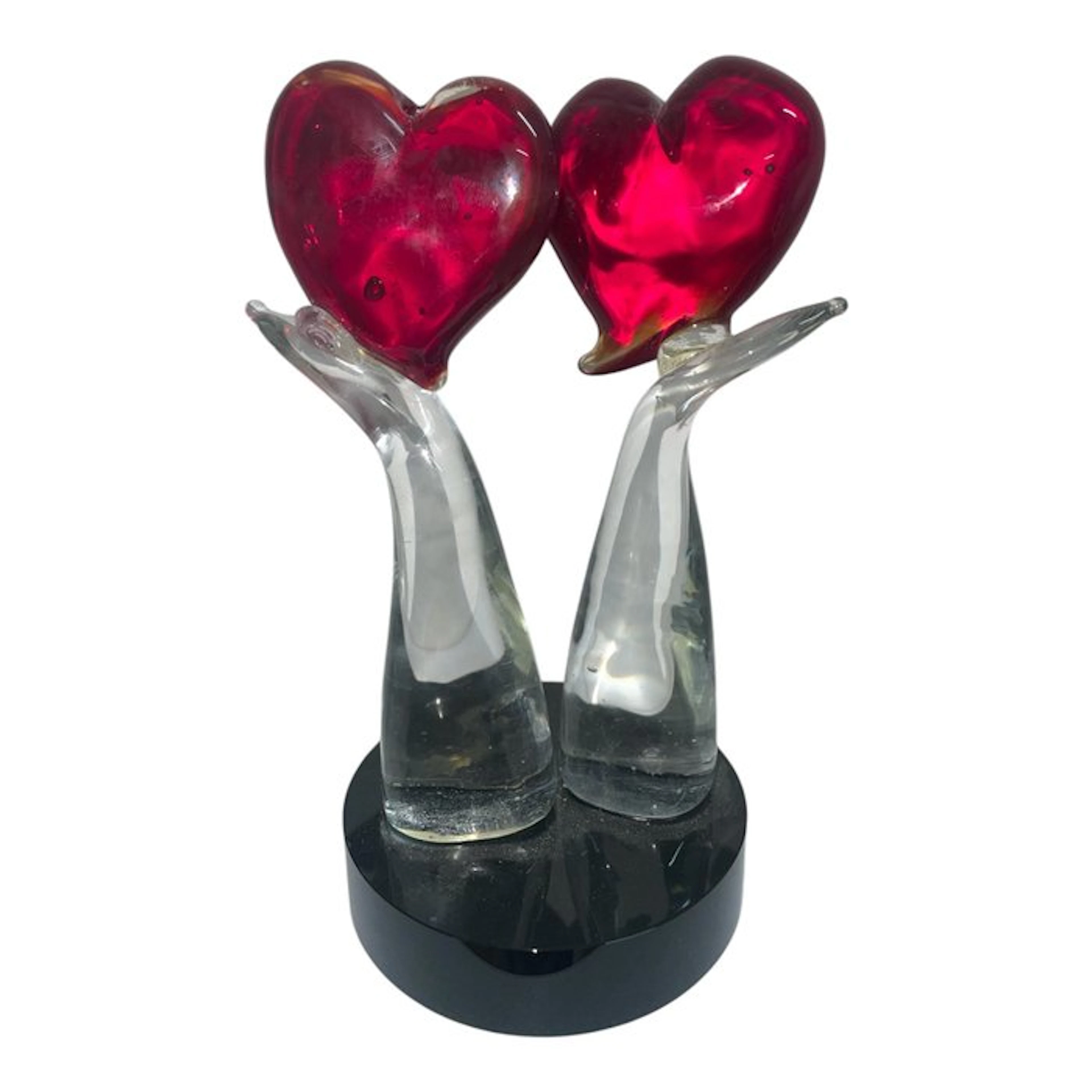Sculpture, Eterno amore - 16 cm - Glass