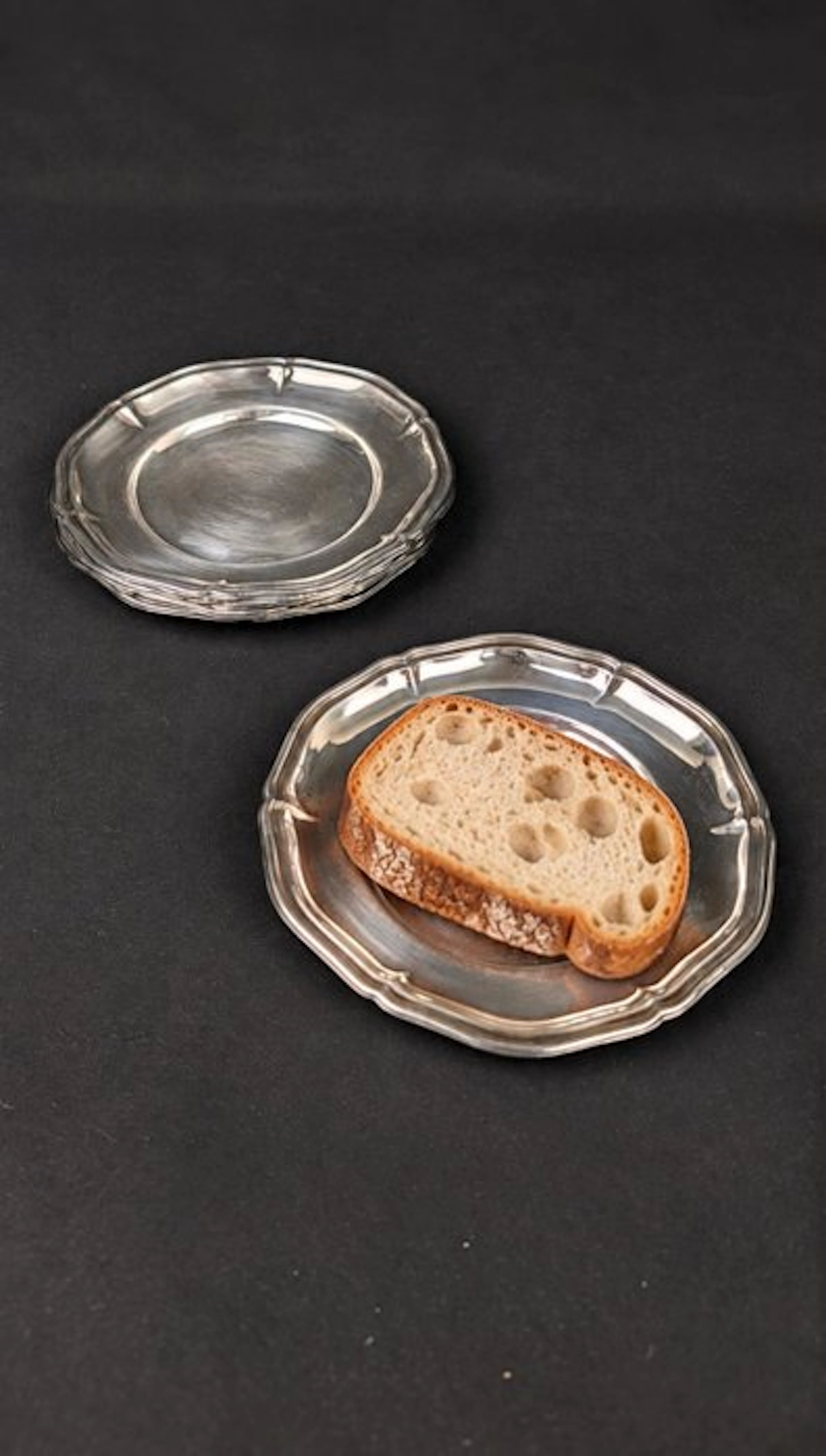 Wilhelm Wolff - Table service for 6 (6) - Silverplated - Bread plates