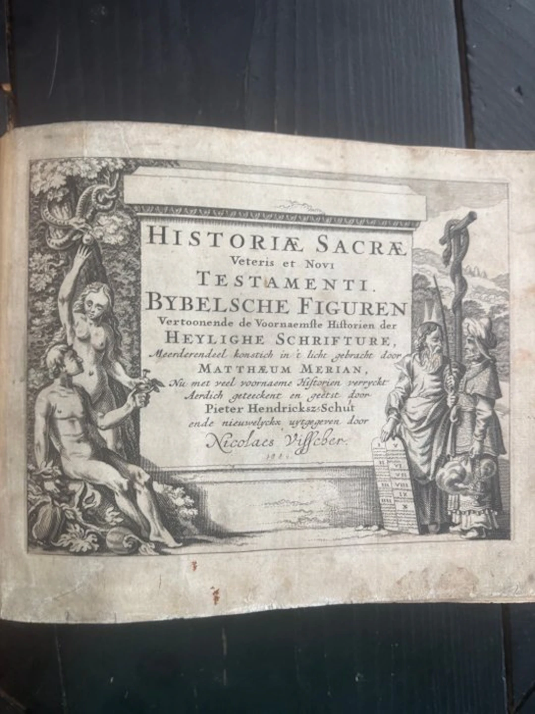 Historiae Sacrae / Bybelsche Figuren / Figures of the Bible - 1659