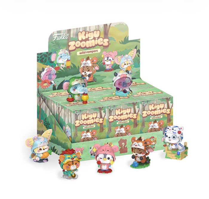 Funko - Funko Pop Kiguzoomies Premium Blind Box 6-Pack Funko - U.K.