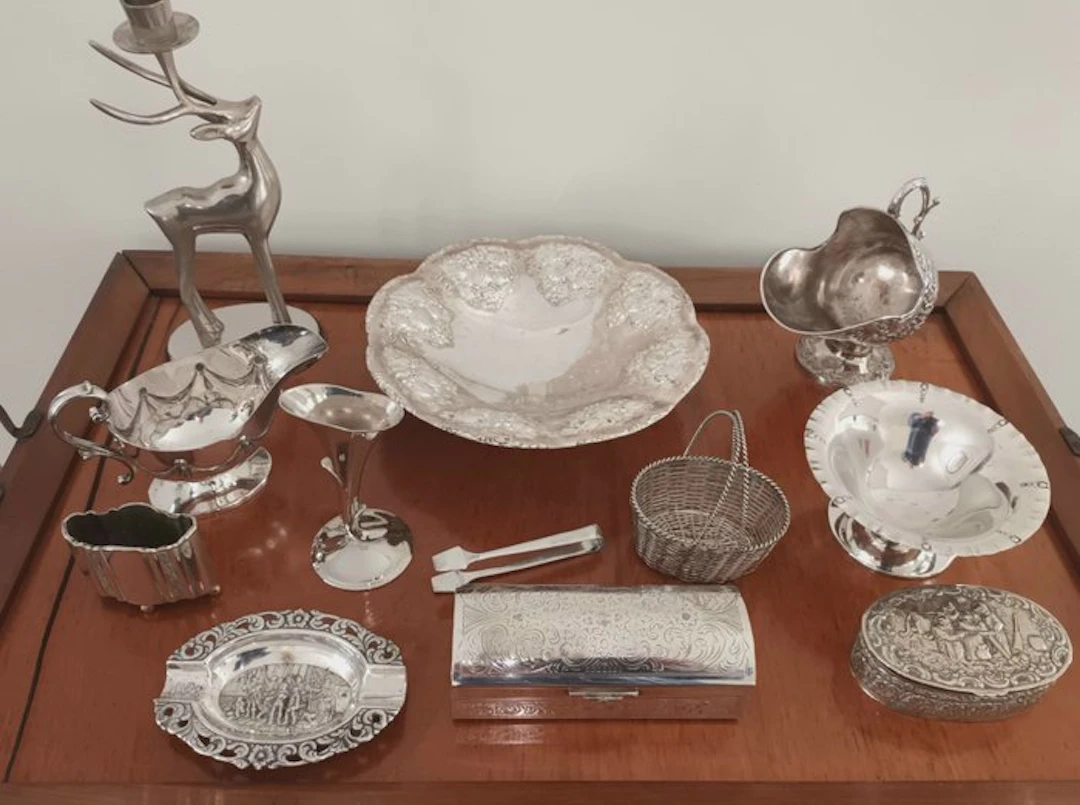 Platter (12) - Silverplated - Interesting Collection