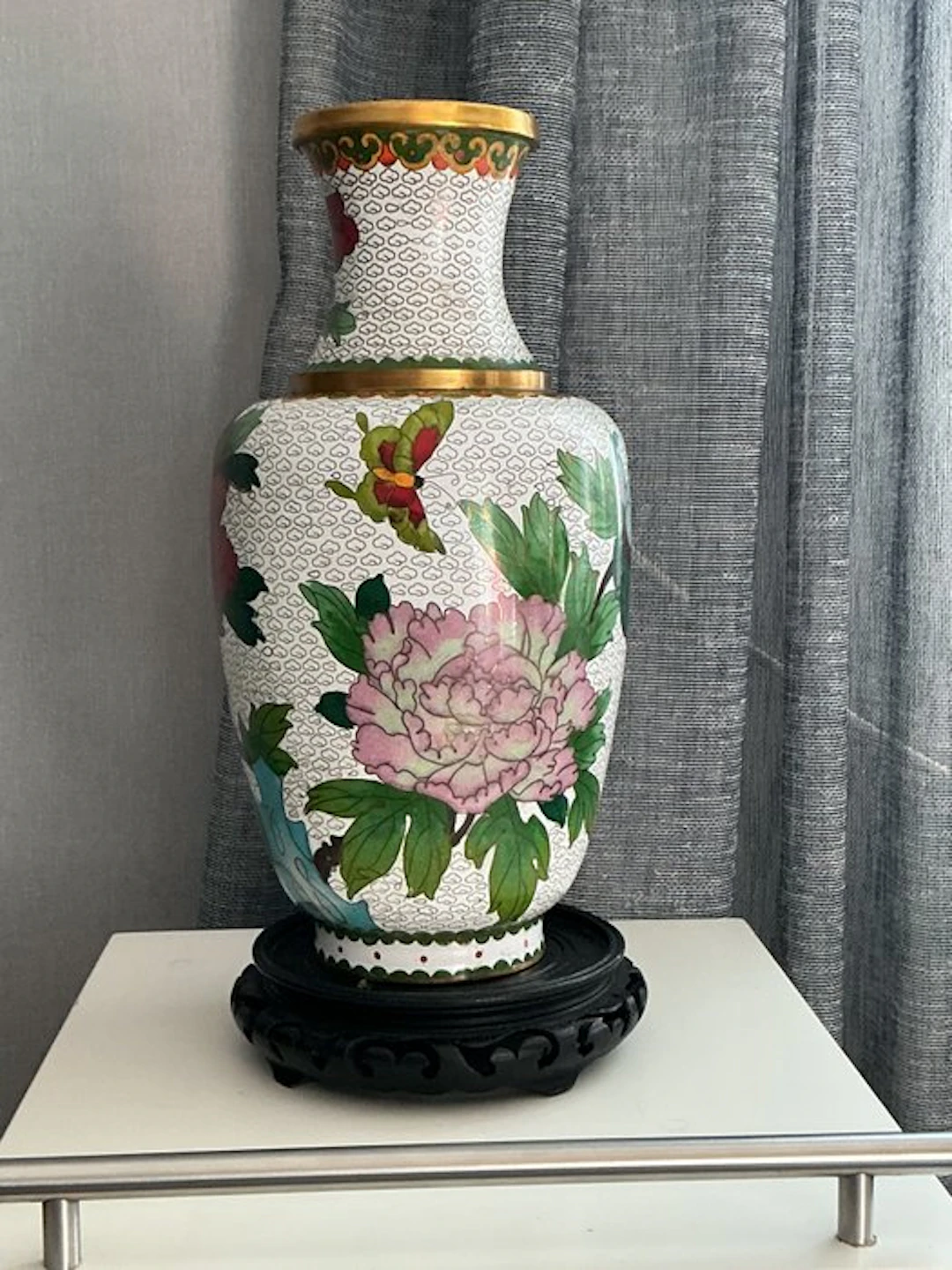 cloisonne - cloisonne - Vase - Enamel