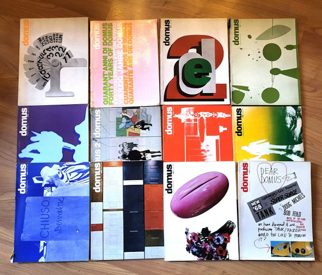 Domus - complete year 1968 - Design, Architecture, Applied art - 1968