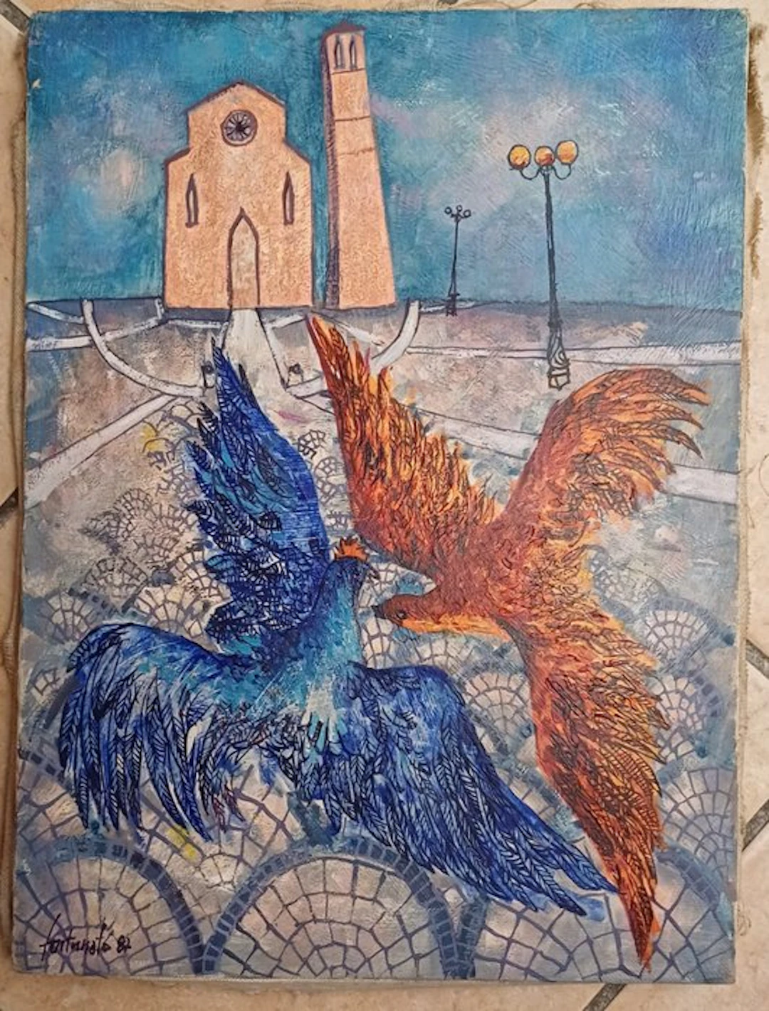 Franco Fortunato (1946) - Turisti chiassosi