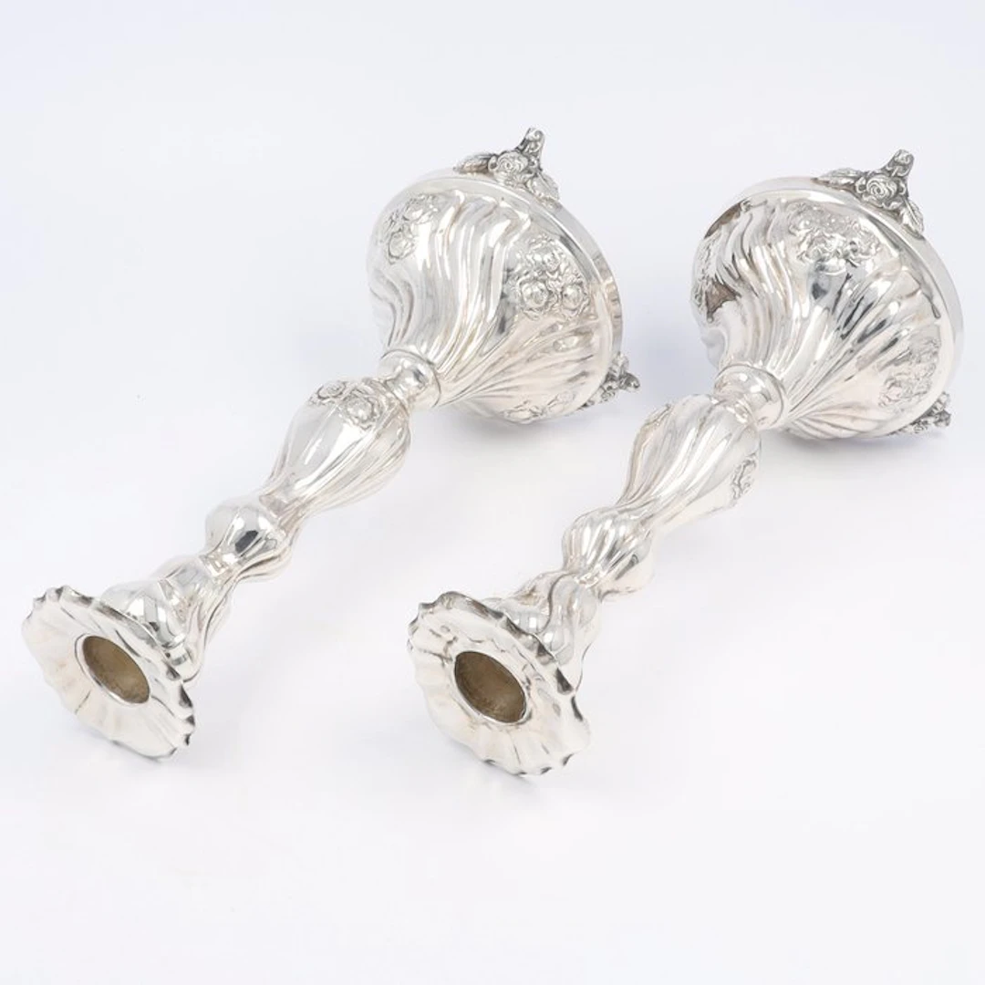 Duitsland 1940/50 - Candleholder (2) - .925 silver