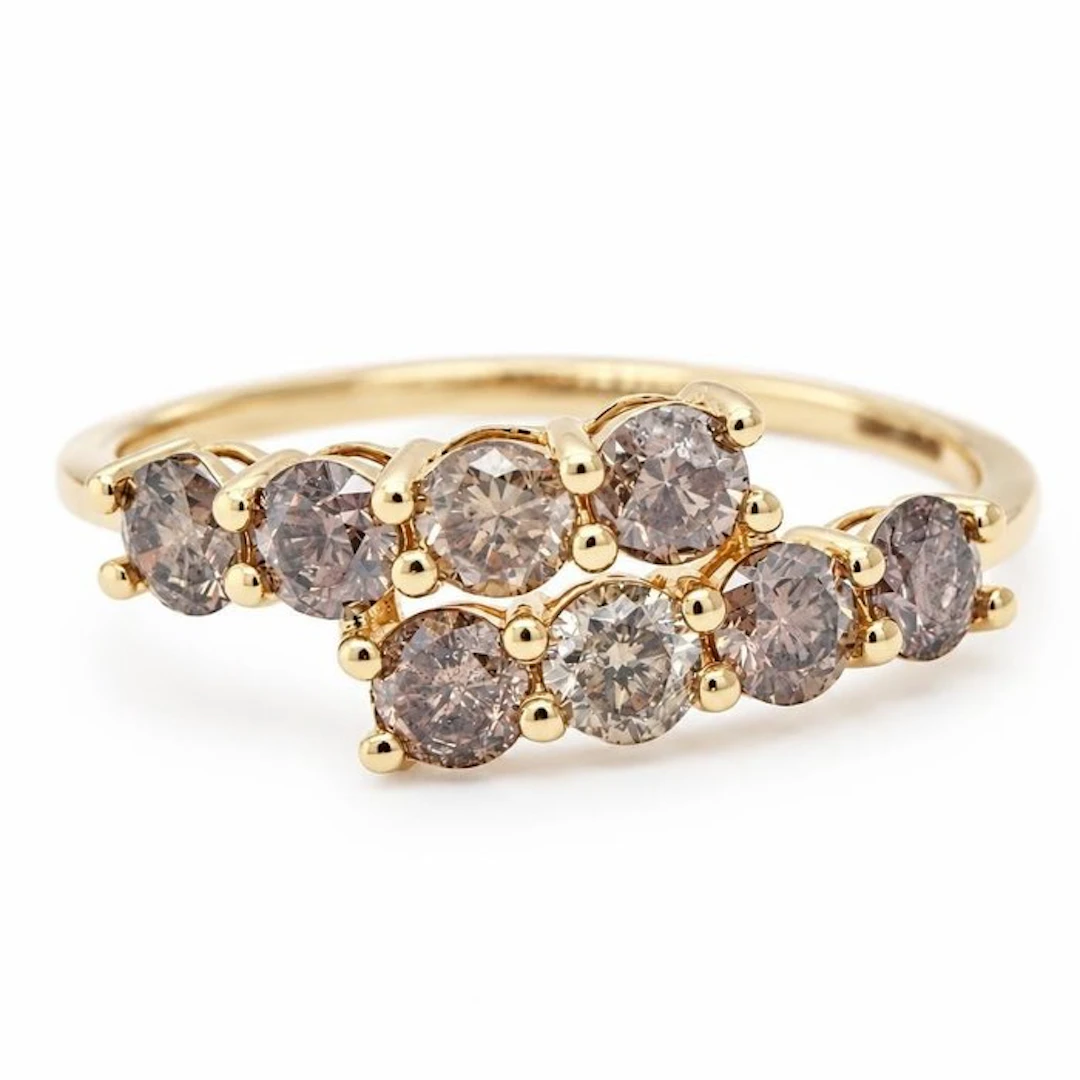 No reserve price - Ring - 14 kt