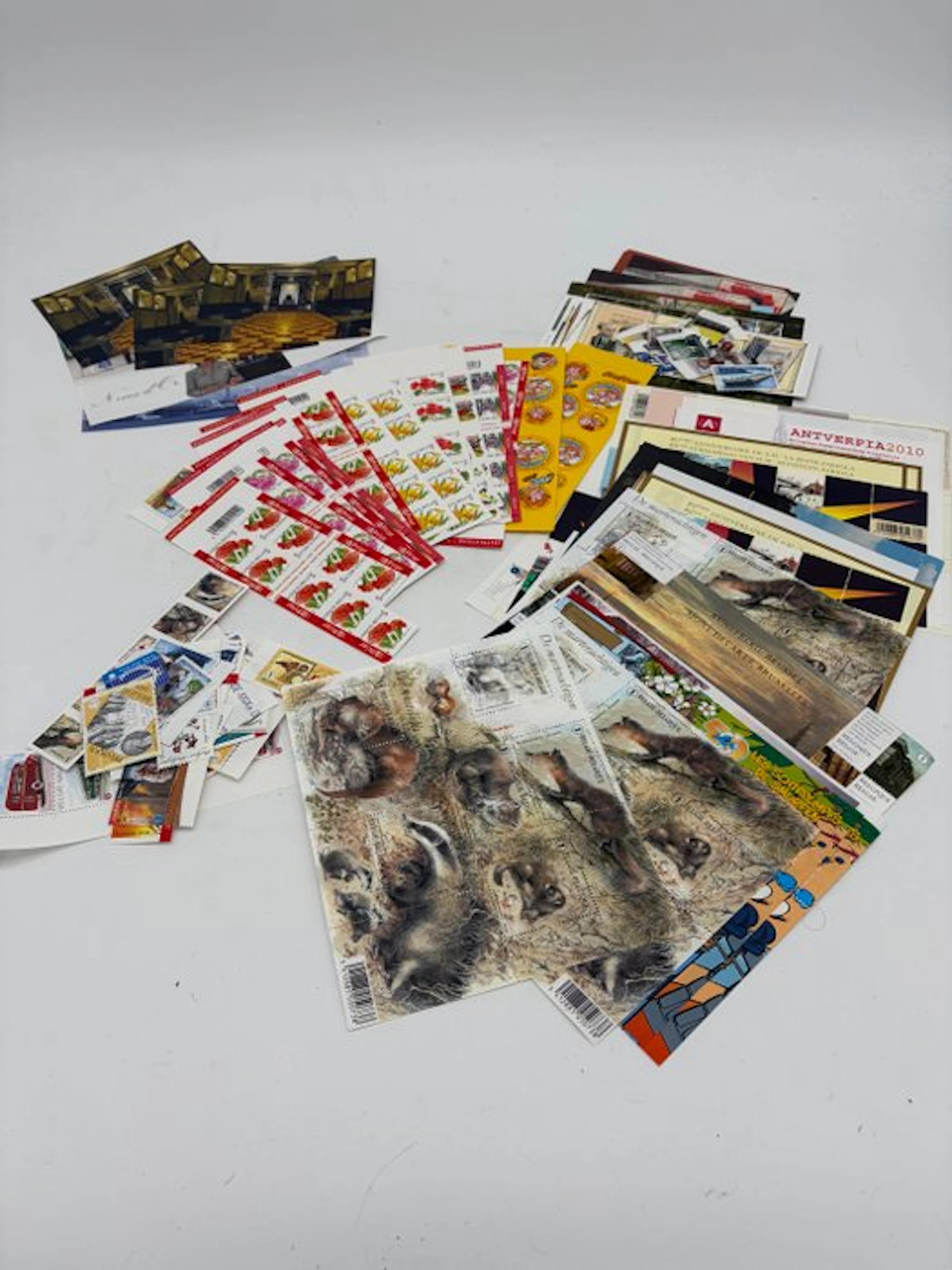 Belgium 2000/2020 - Sheetlets and stamps with 570 permanent denominations '1'